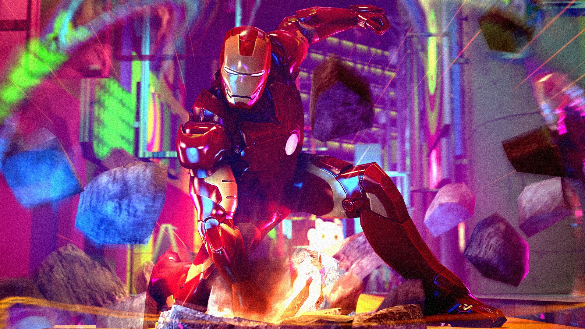 iron man, superheroes, hd, artwork, deviantart, digital art, HD Wallpaper