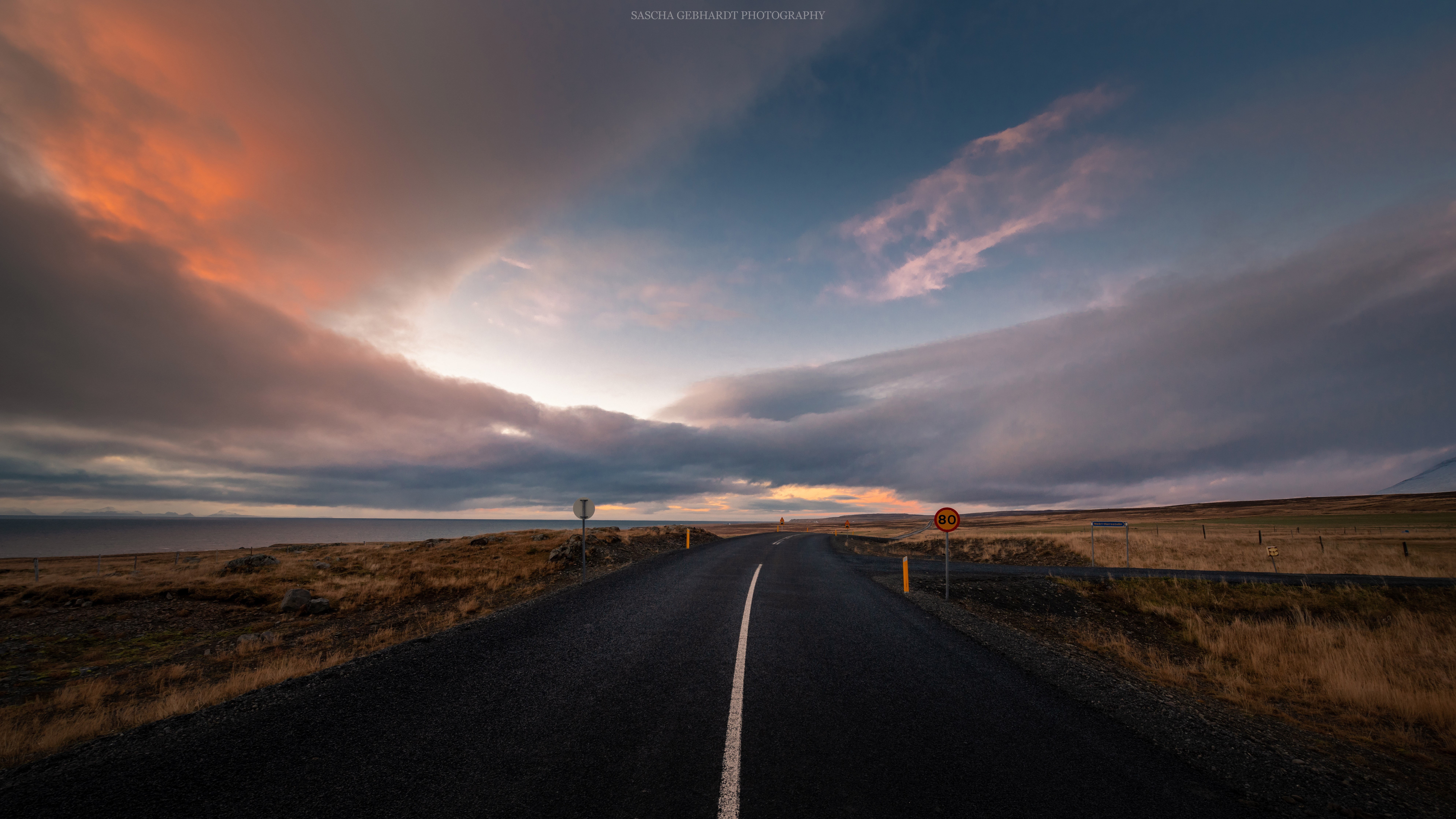 iceland, sunset, nature, hd, 4k, 5k, 8k, HD Wallpaper
