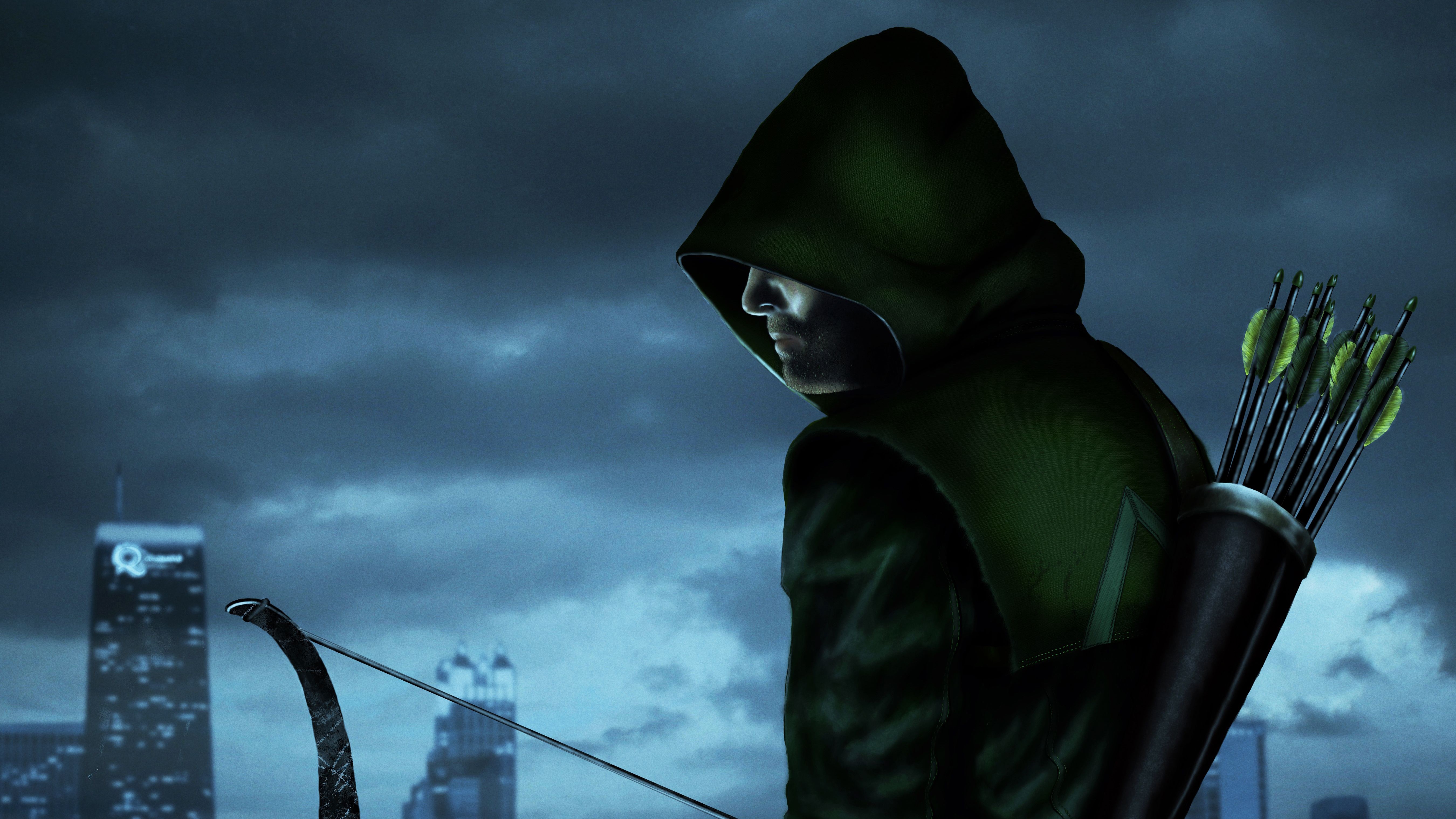 arrow, superheroes, hd, artwork, artist, 4k, 5k, HD Wallpaper