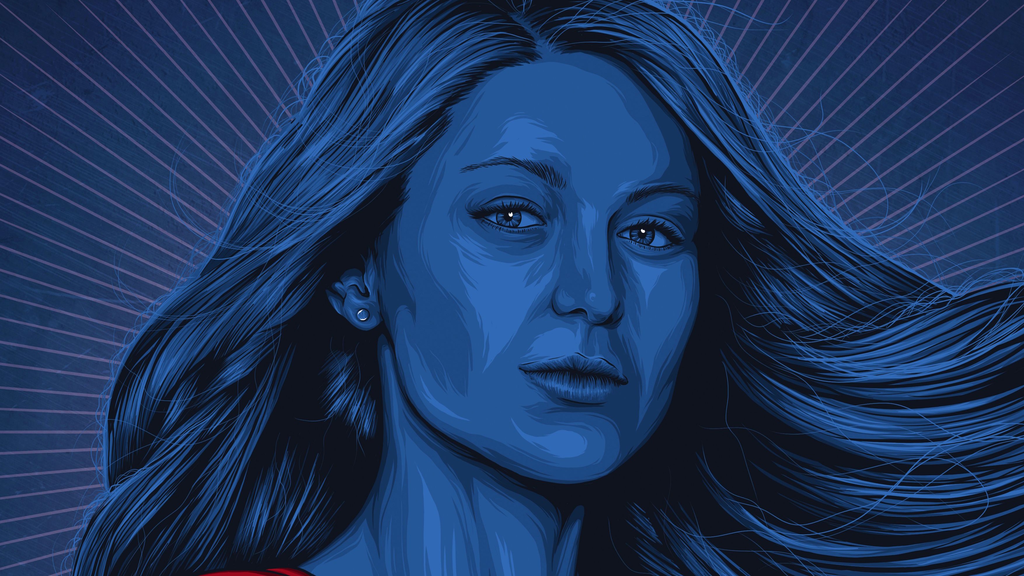 supergirl, superheroes, hd, artwork, digital art, 4k, HD Wallpaper