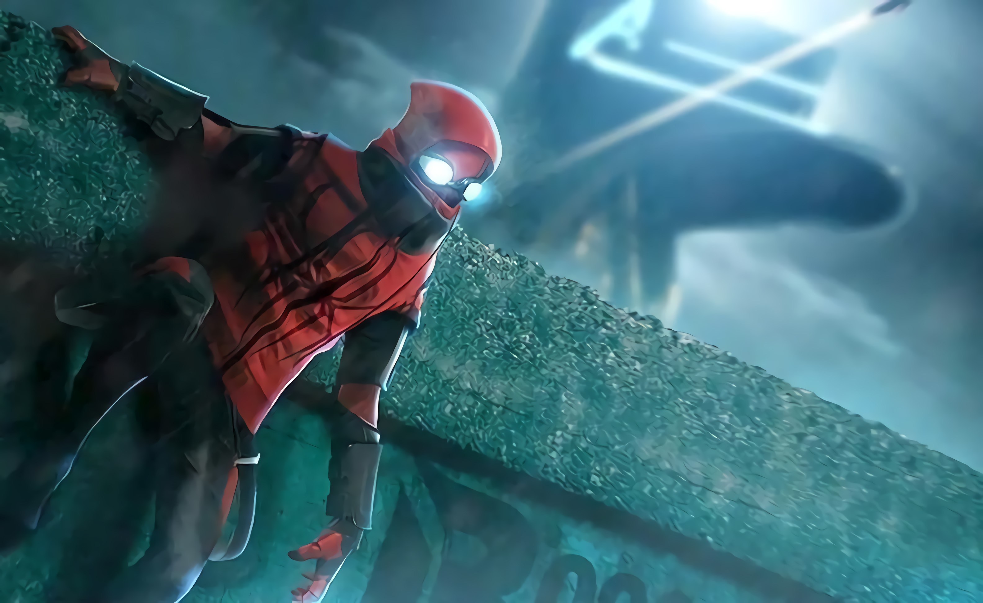 spiderman into the spider verse, hd, superheroes, artwork, artist, digital art, HD Wallpaper