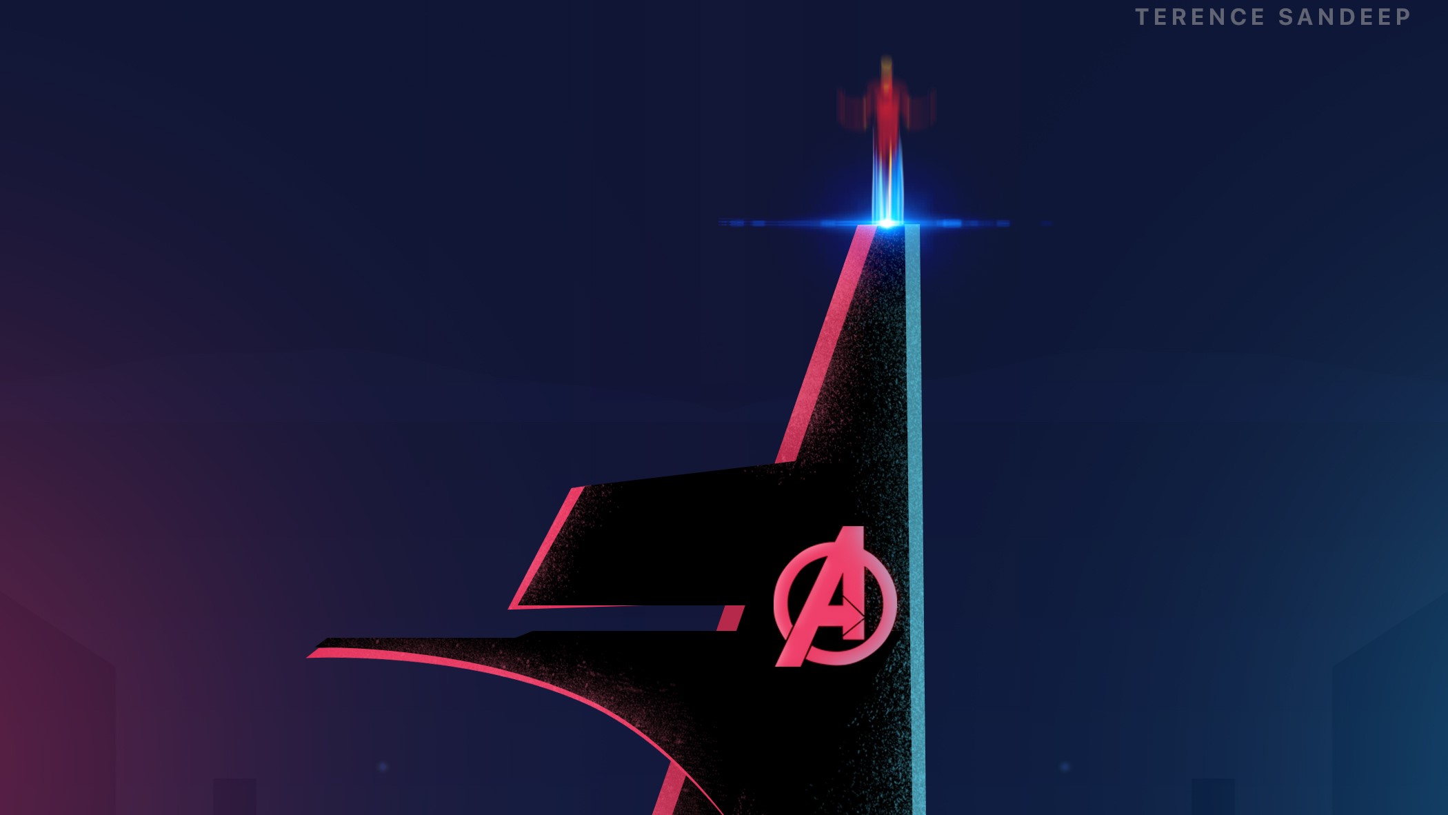 iron man, superheroes, artist, artwork, digital art, hd, behance, HD Wallpaper