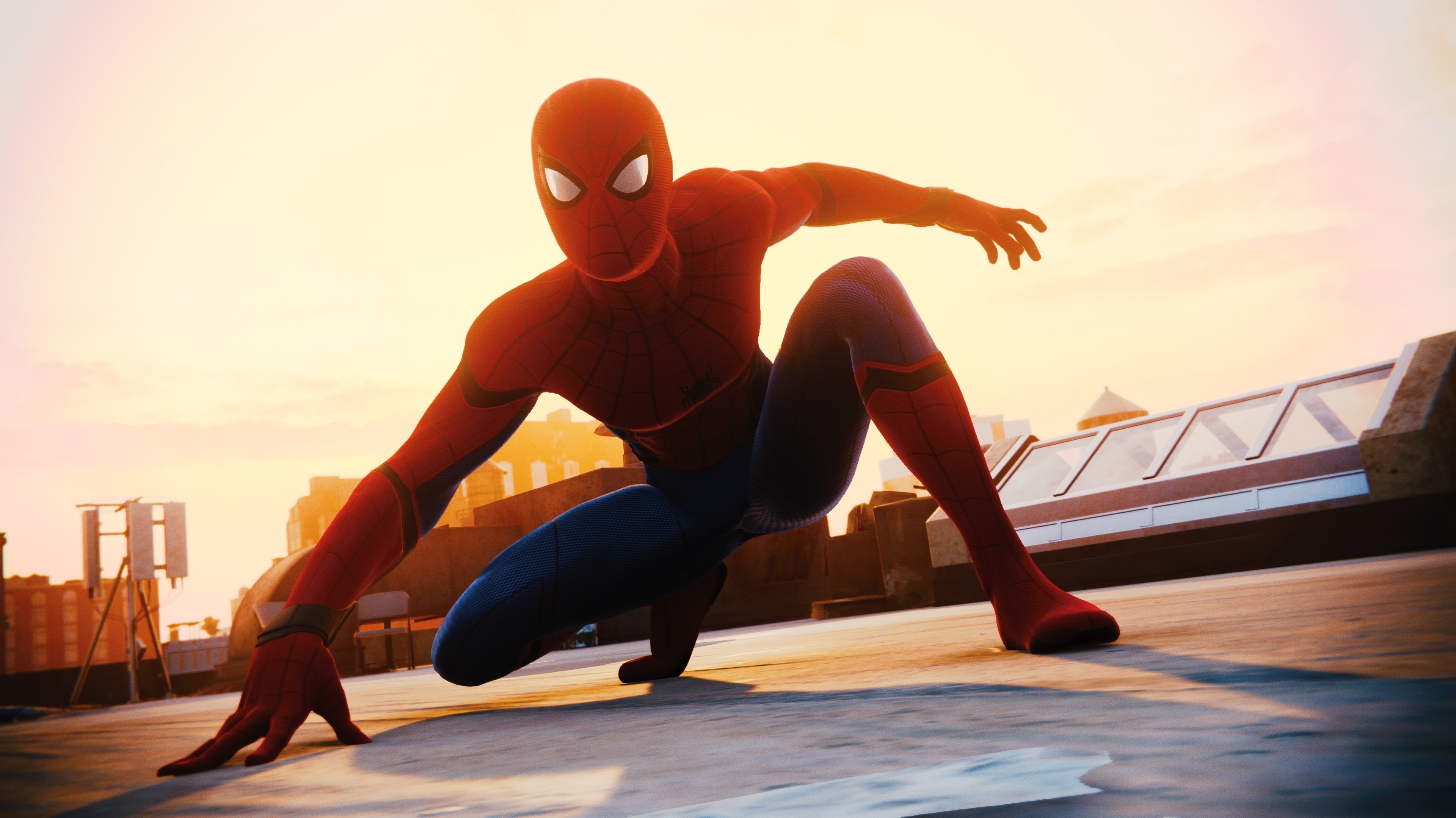 spiderman ps4, games, hd, 4k, 2018 games, ps games, HD Wallpaper