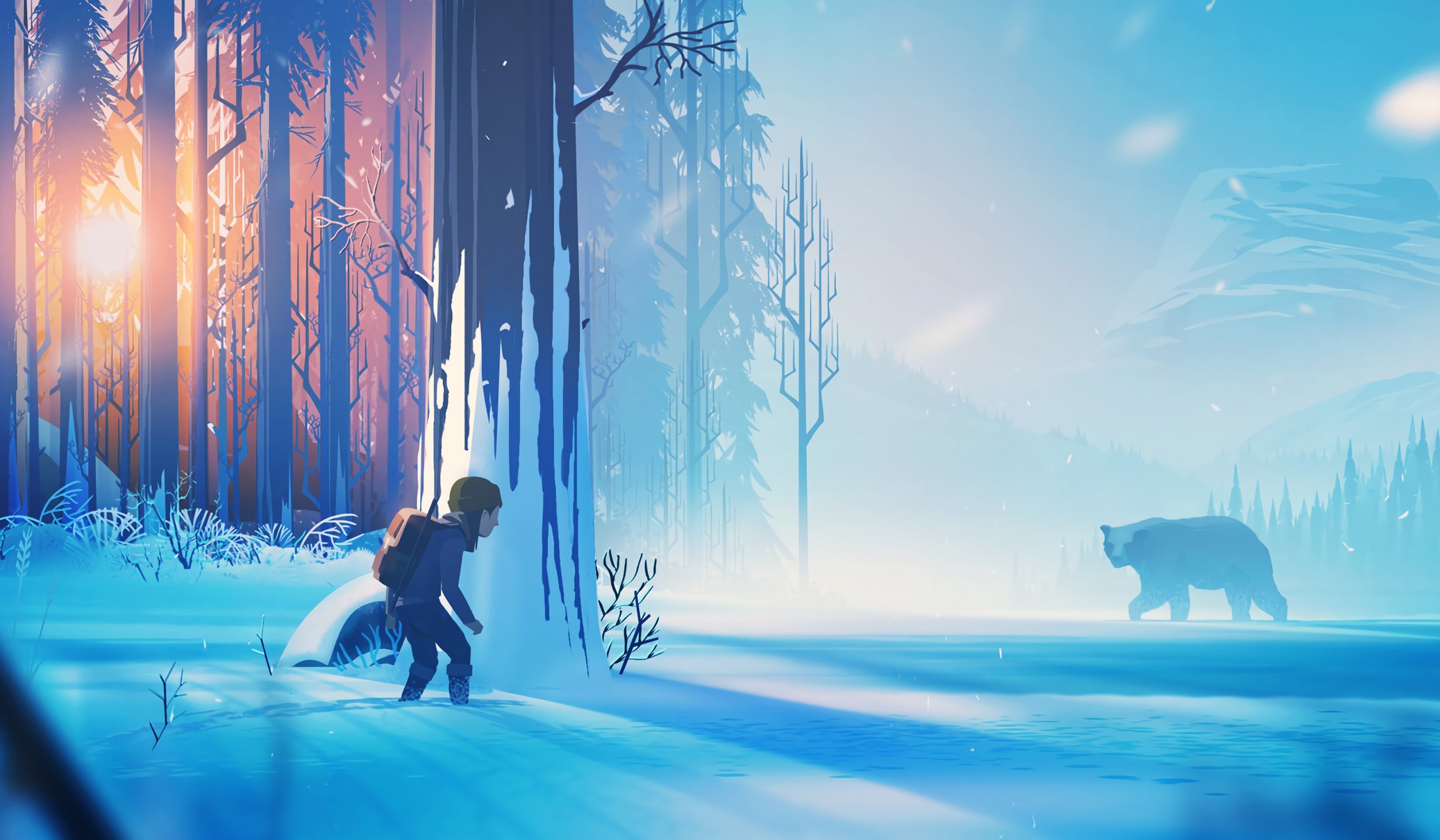 bear, artist, artwork, digital art, hd, artstation, HD Wallpaper