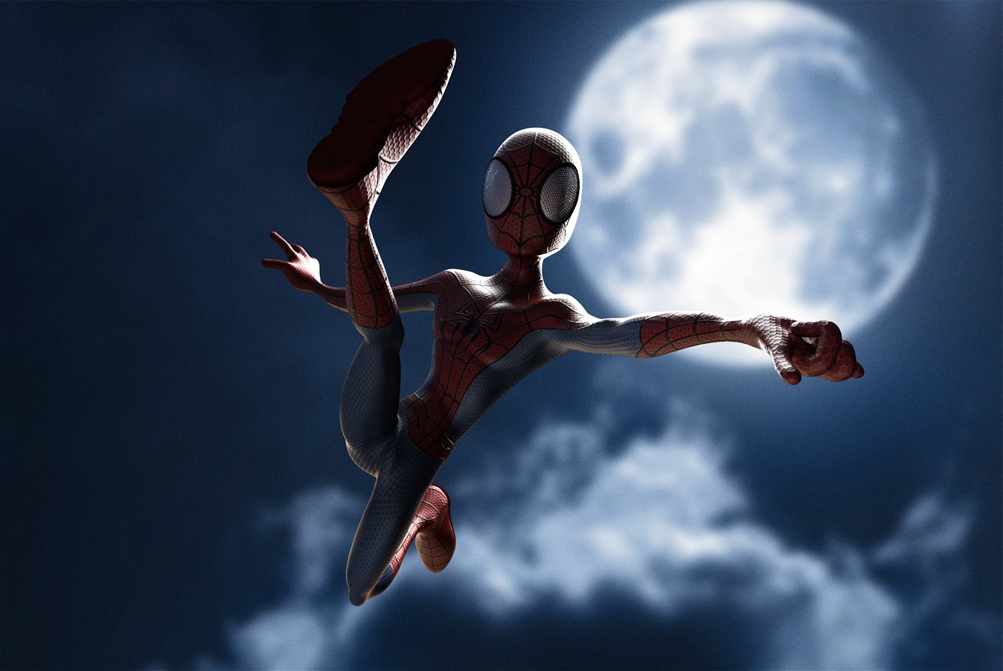 spiderman, superheroes, artist, artwork, digital art, hd, behance, HD Wallpaper