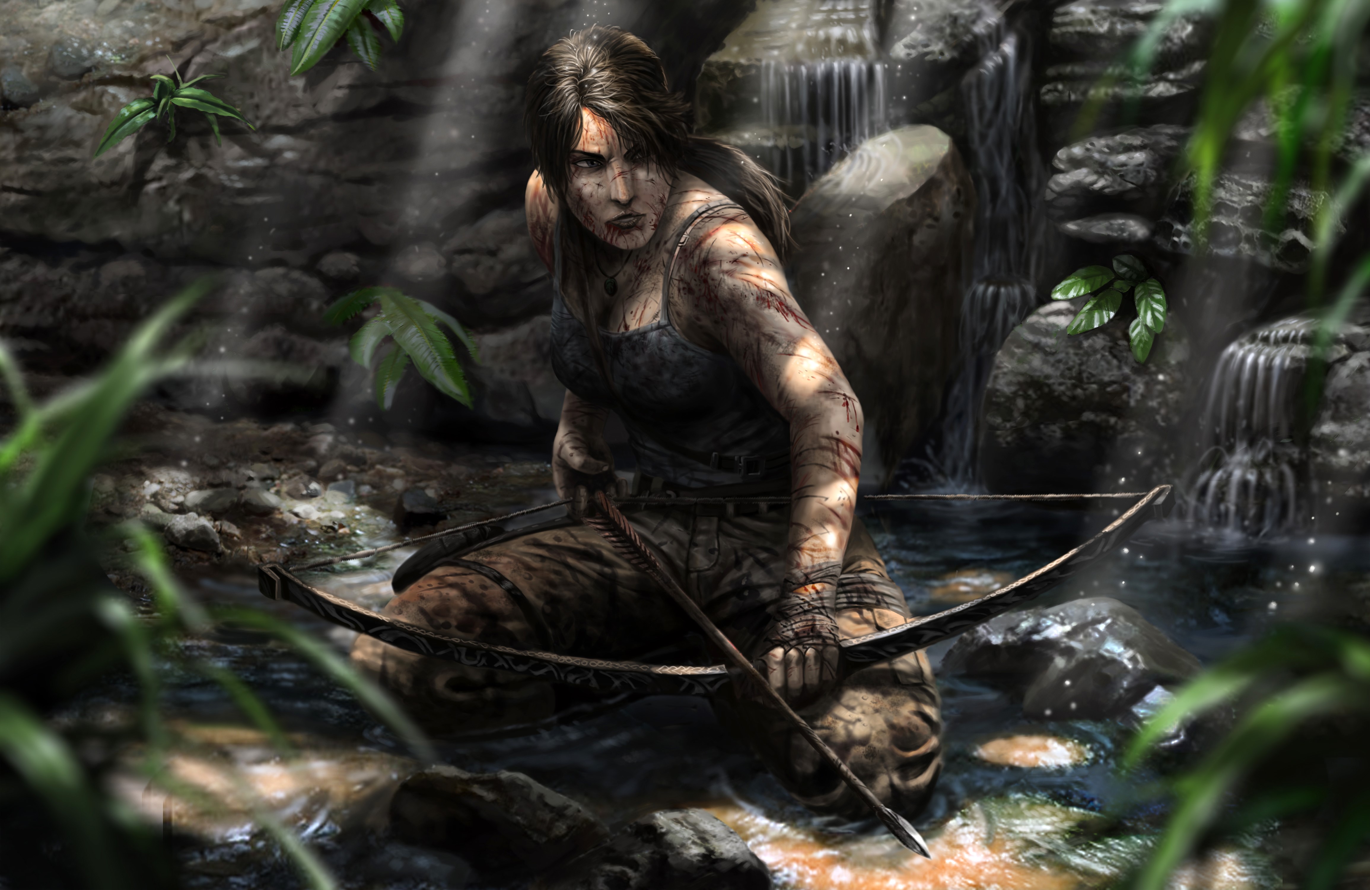 tomb raider, games, 5k, xbox games, ps games, pc games, hd, 4k, artwork, deviantart, HD Wallpaper