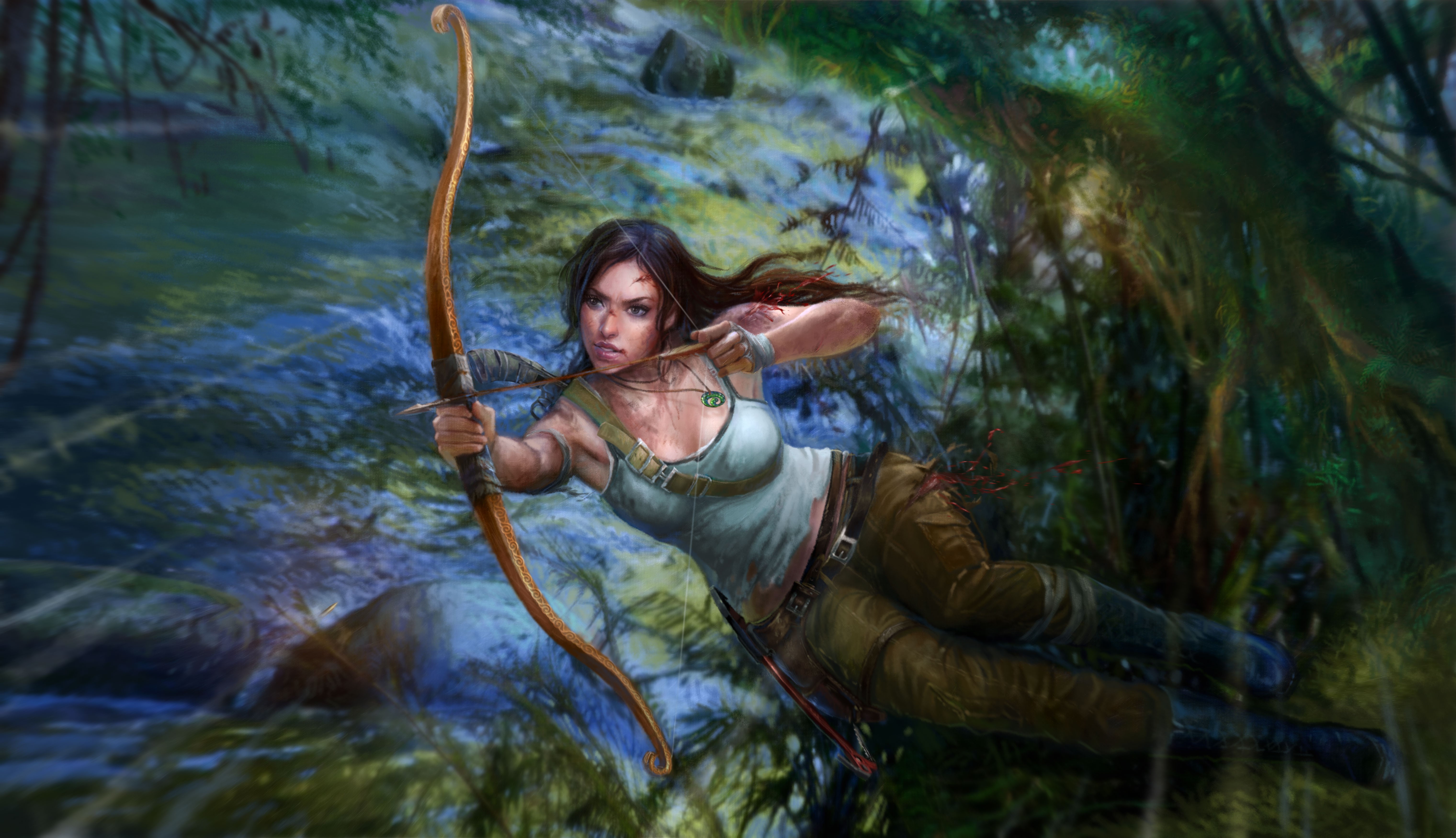 tomb raider, games, 5k, xbox games, ps games, pc games, hd, 4k, artwork, deviantart, HD Wallpaper