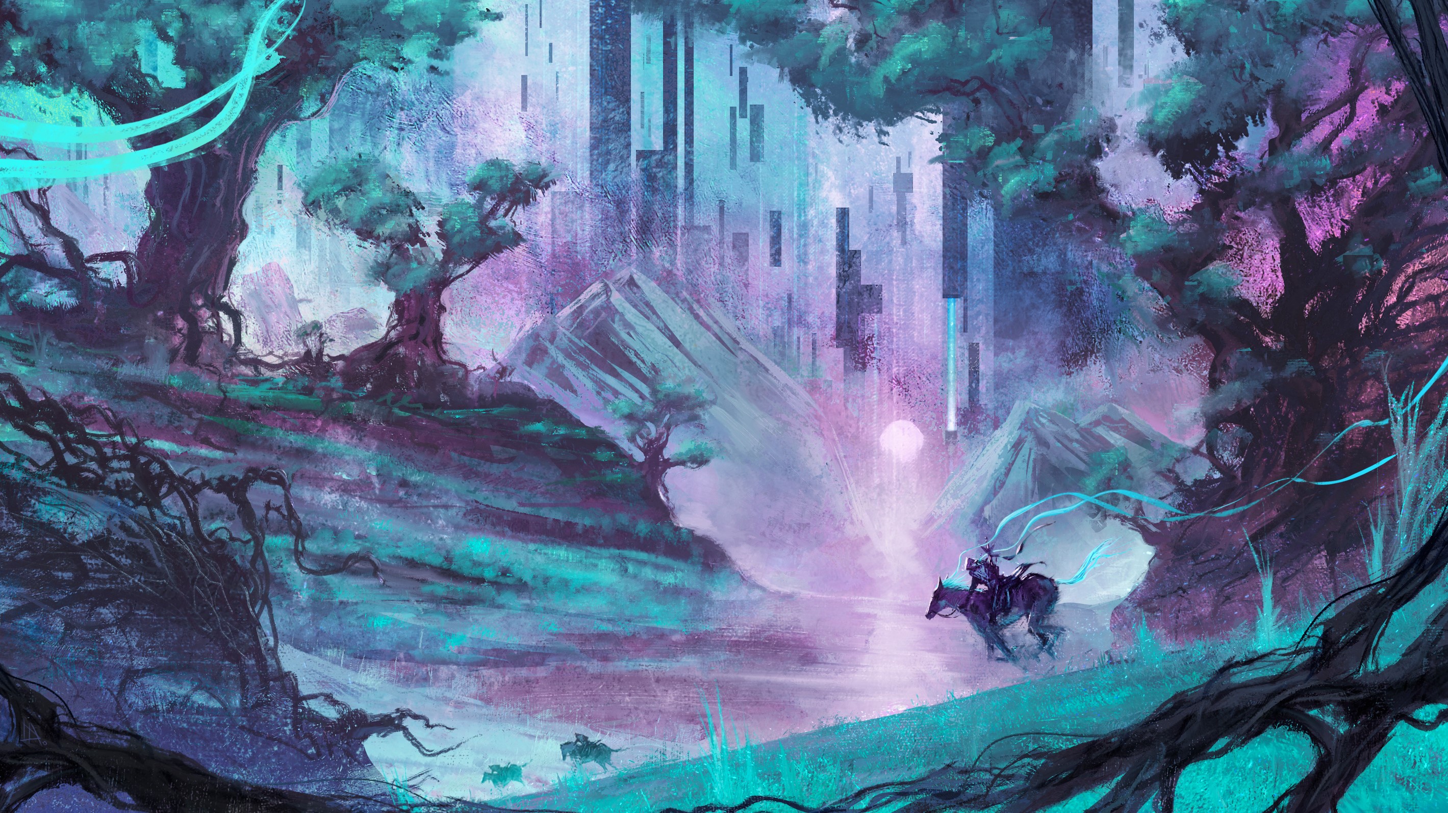 knight, artist, artwork, digital art, hd, deviantart, HD Wallpaper