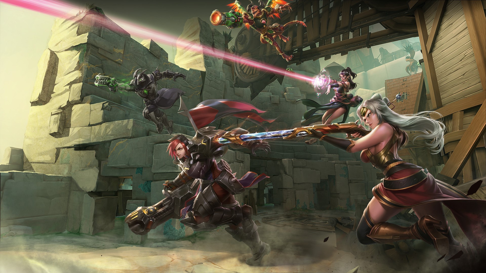 paladins, video games, 2017 games, hd, HD Wallpaper