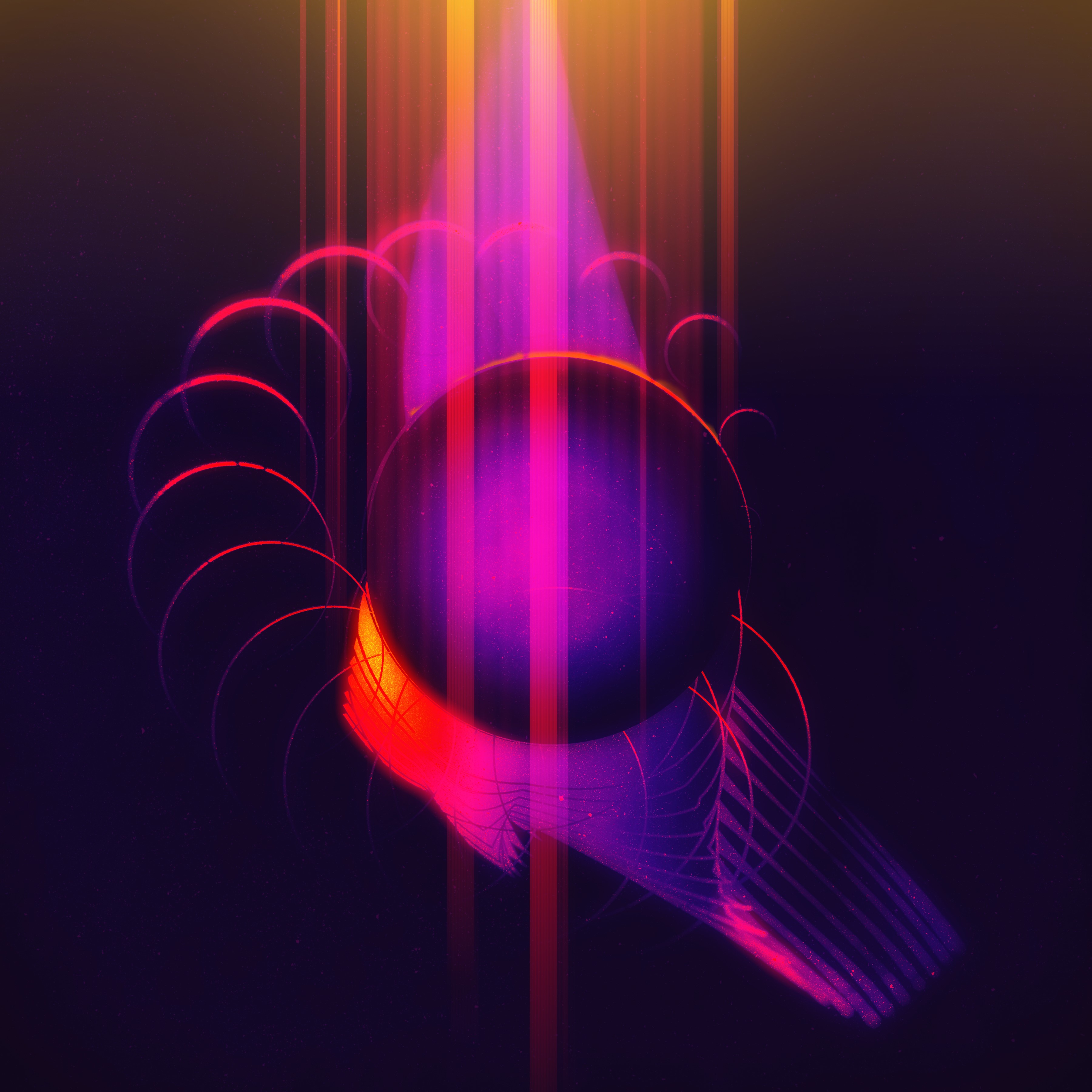 abstract, hd, 4k, shapes, behance, digital art, artist, artwork, HD Wallpaper