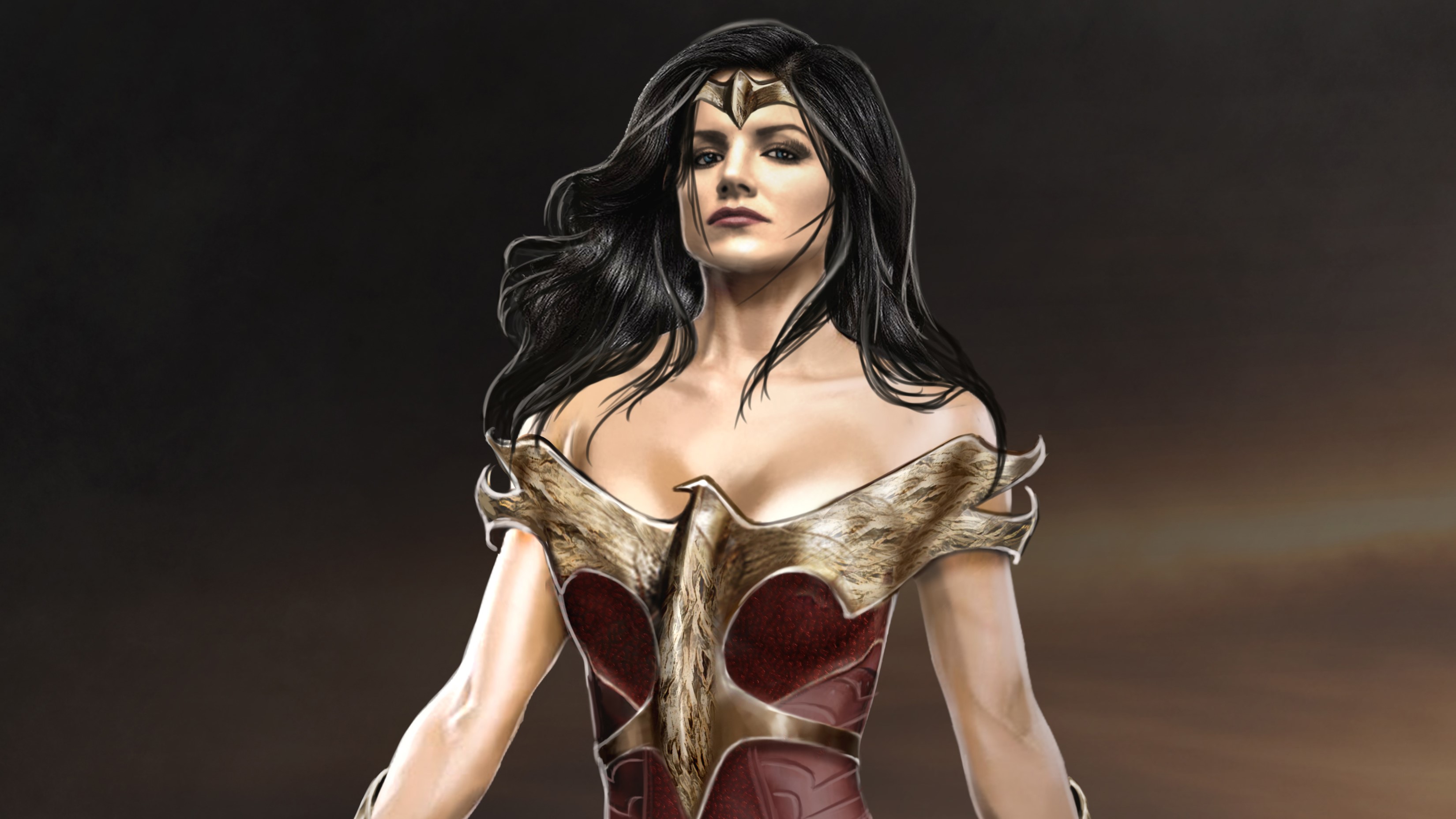 wonder woman, hd, superheroes, artist, artwork, digital art, 4k, HD Wallpaper