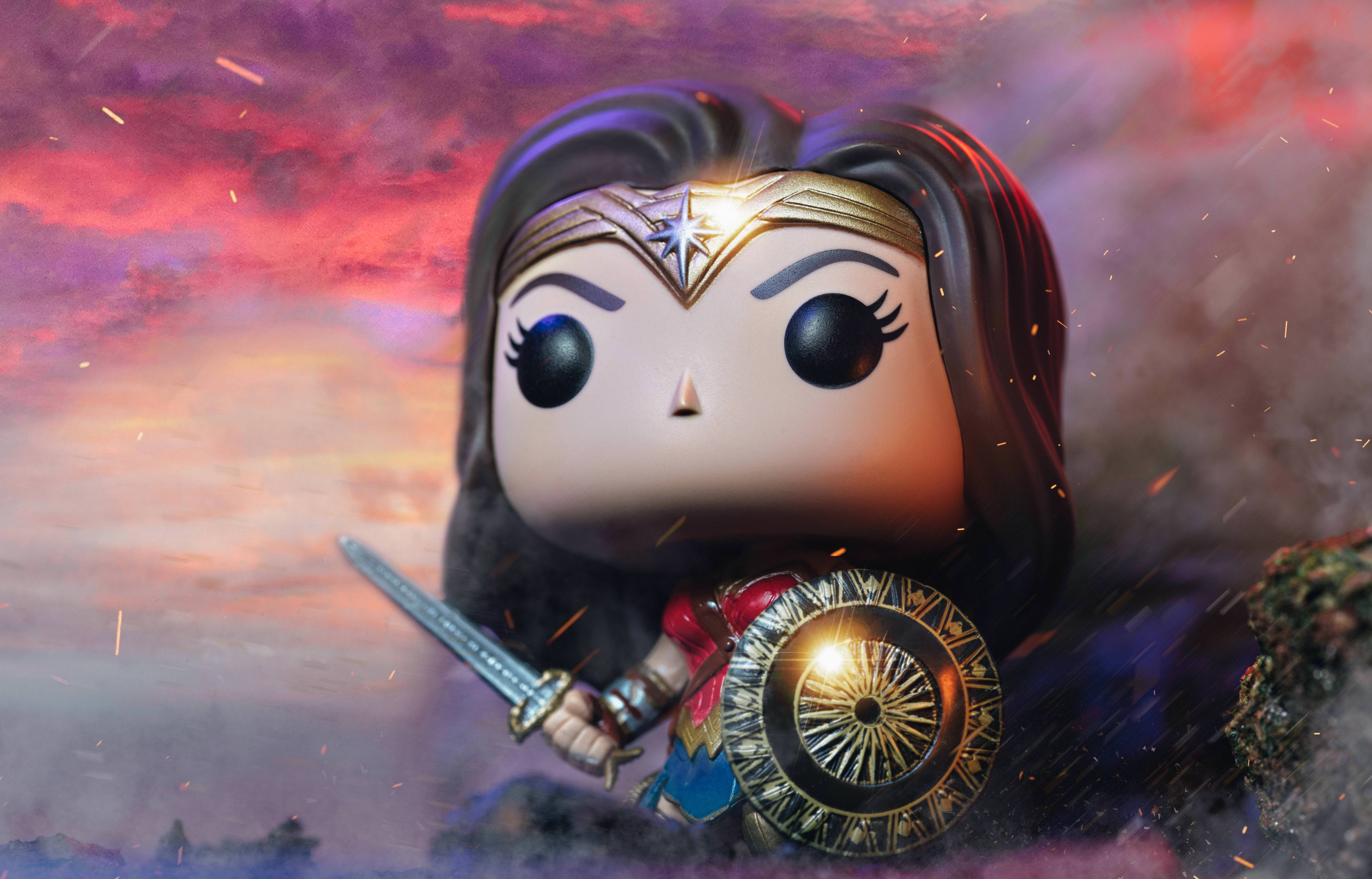 wonder woman, hd, 4k, 5k, superheroes, artist, artwork, digital art, HD Wallpaper