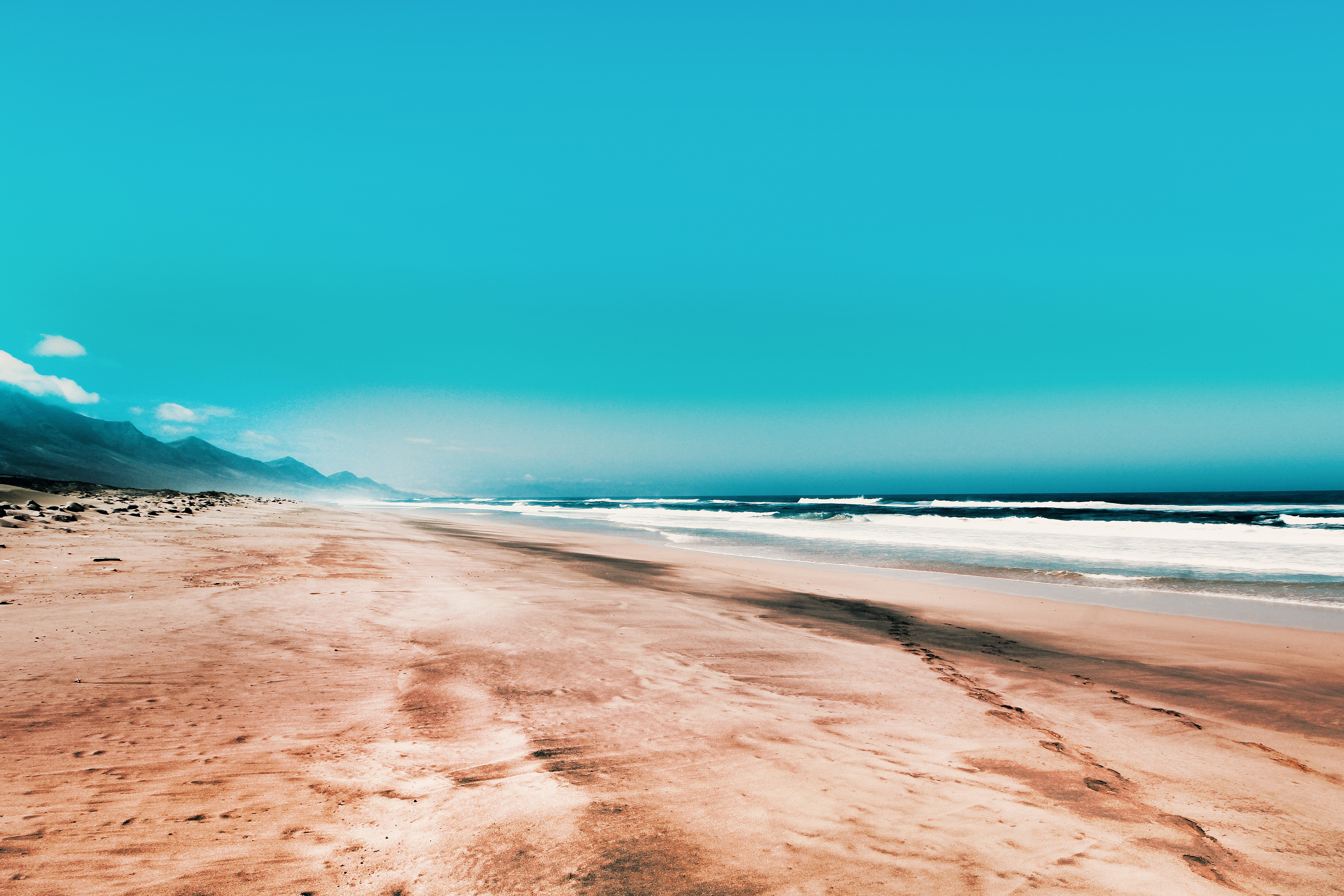 seashore, sky, hd, 4k, 5k, nature, HD Wallpaper