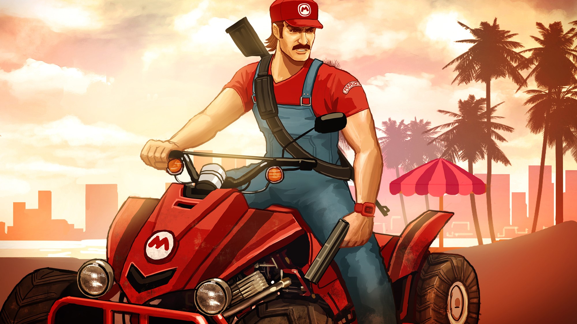 gta, games, hd, deviantart, HD Wallpaper