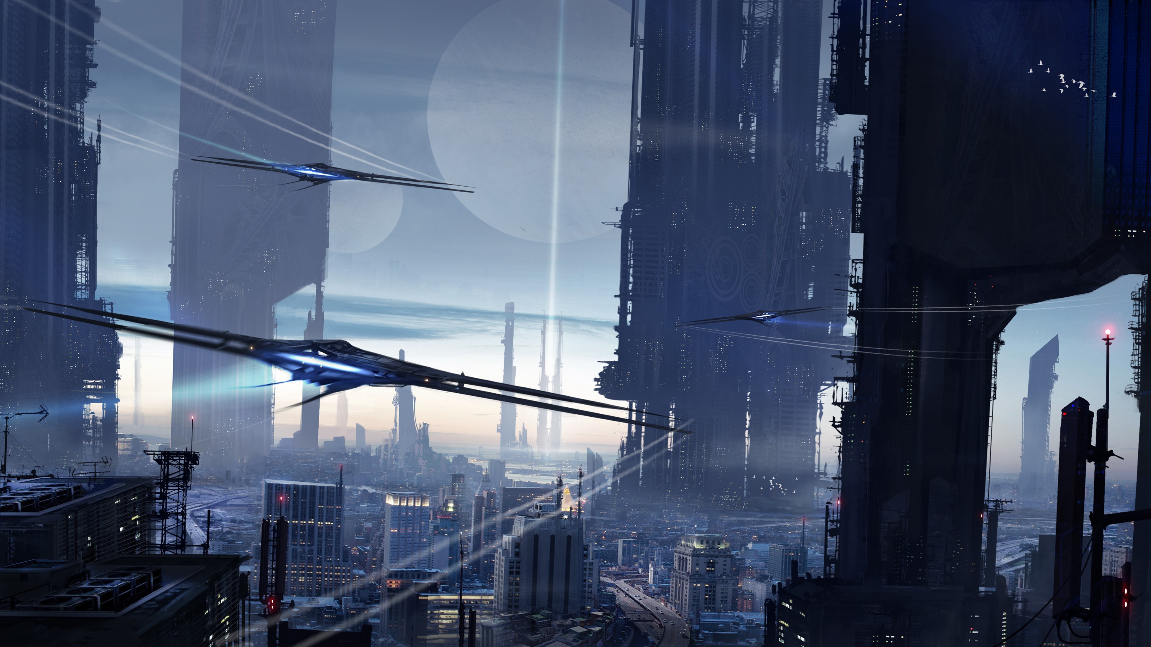scifi, digital art, artist, planet, artwork, hd, 4k, HD Wallpaper
