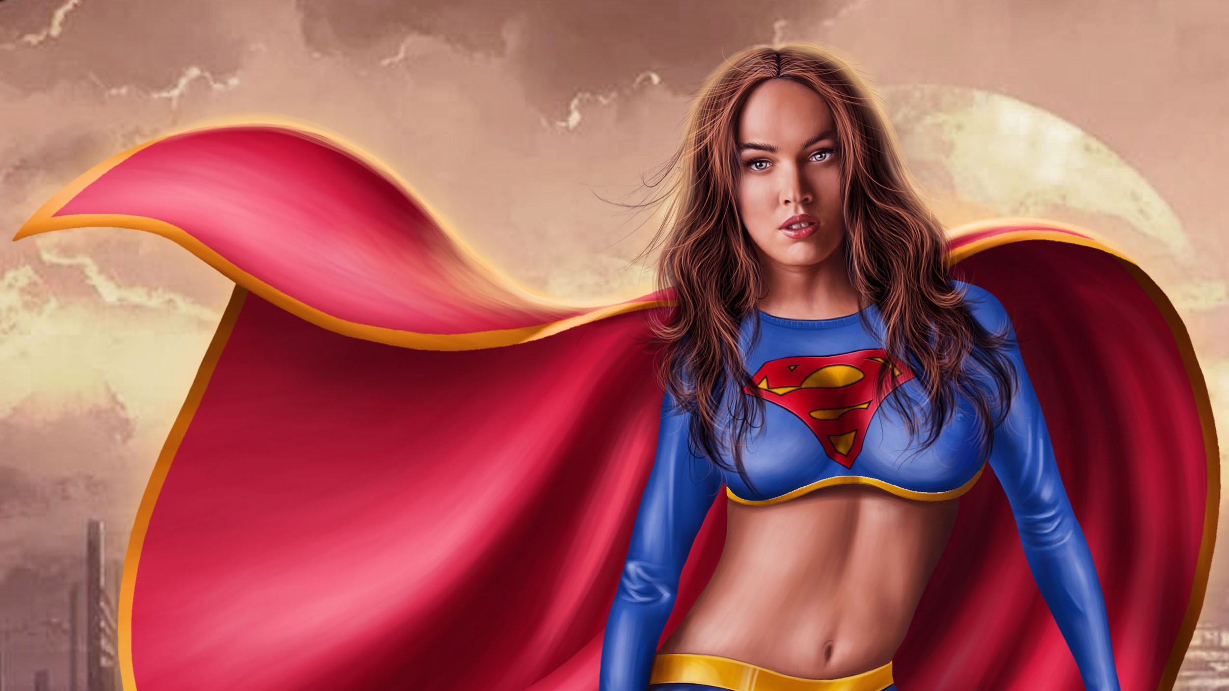 supergirl, hd, superheroes, digital art, artwork, behance, HD Wallpaper