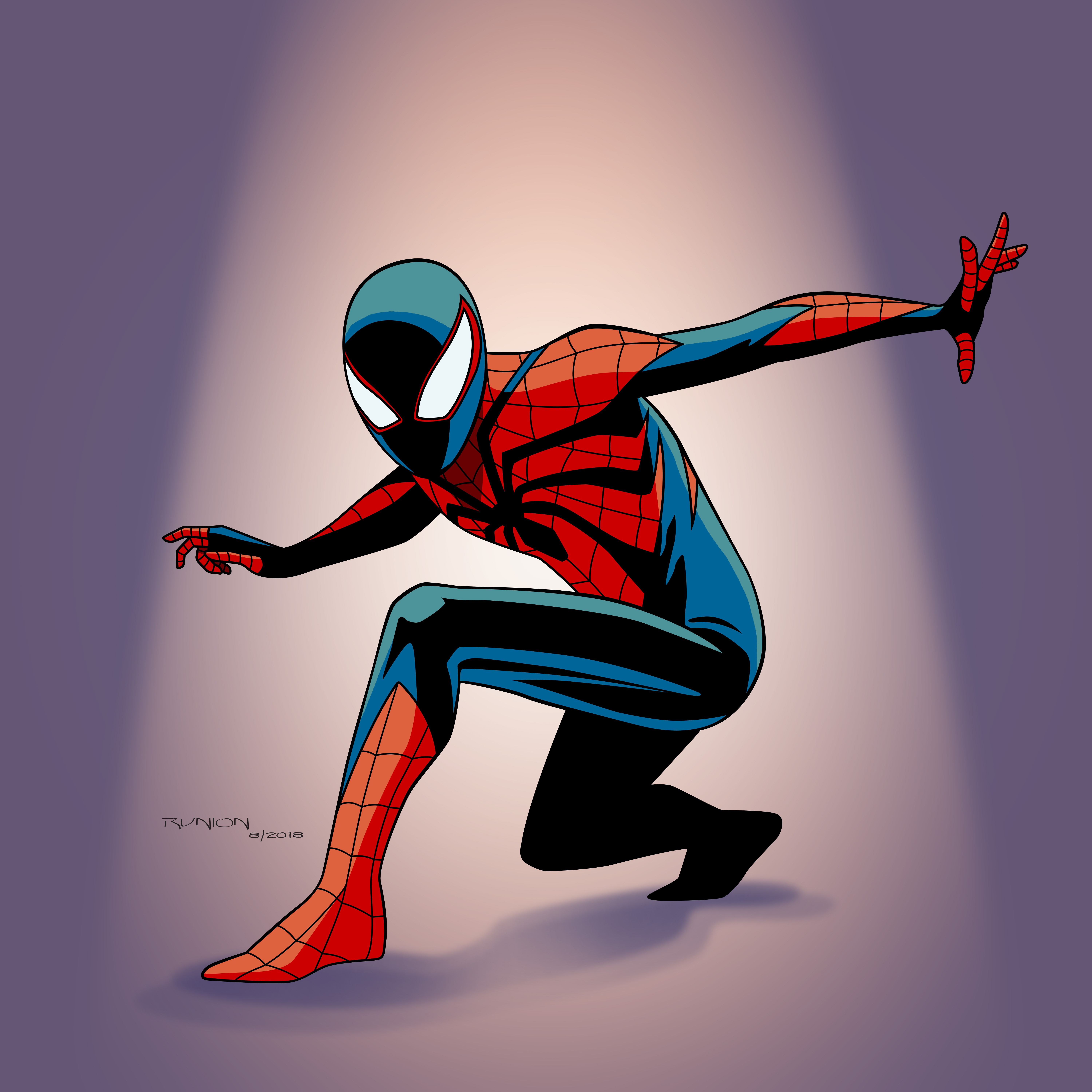 spiderman, hd, 4k, 5k, artist, artwork, deviantart, superheroes, HD Wallpaper