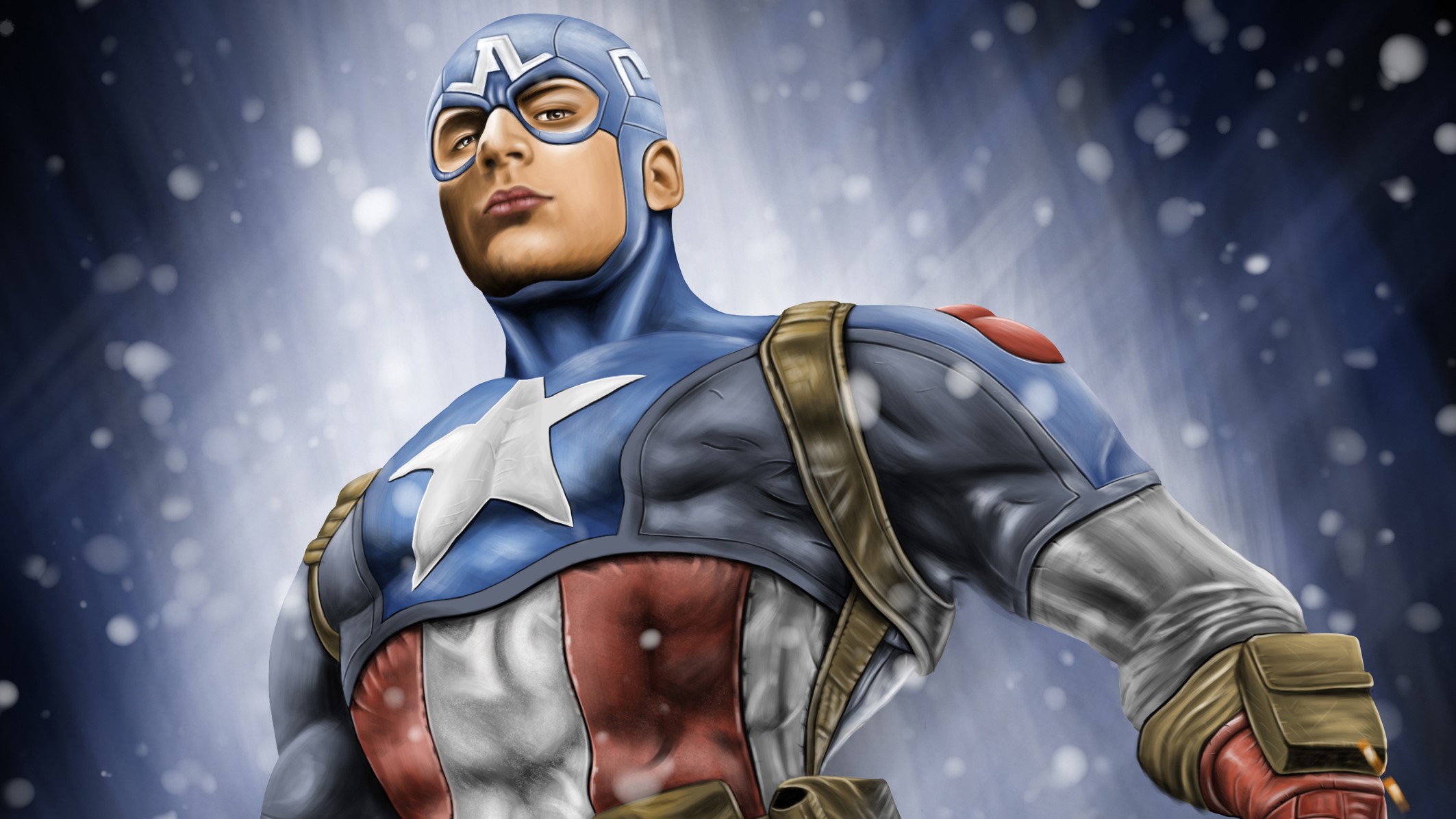captain america, hd, superheroes, behance, HD Wallpaper