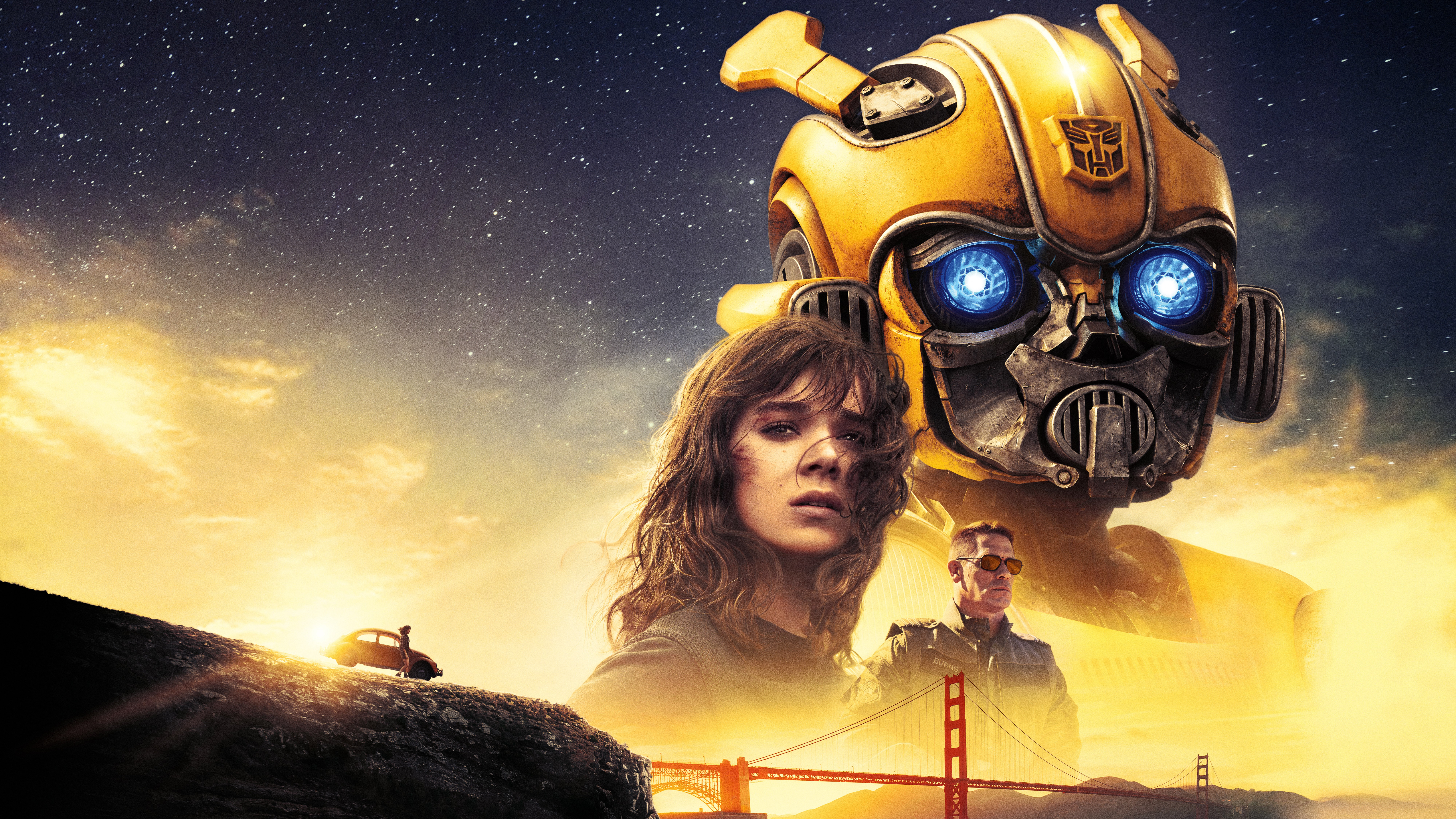 bumblebee, movies, 2018 movies, hd, poster, 4k, 5k, 8k, hailee steinfeld, HD Wallpaper