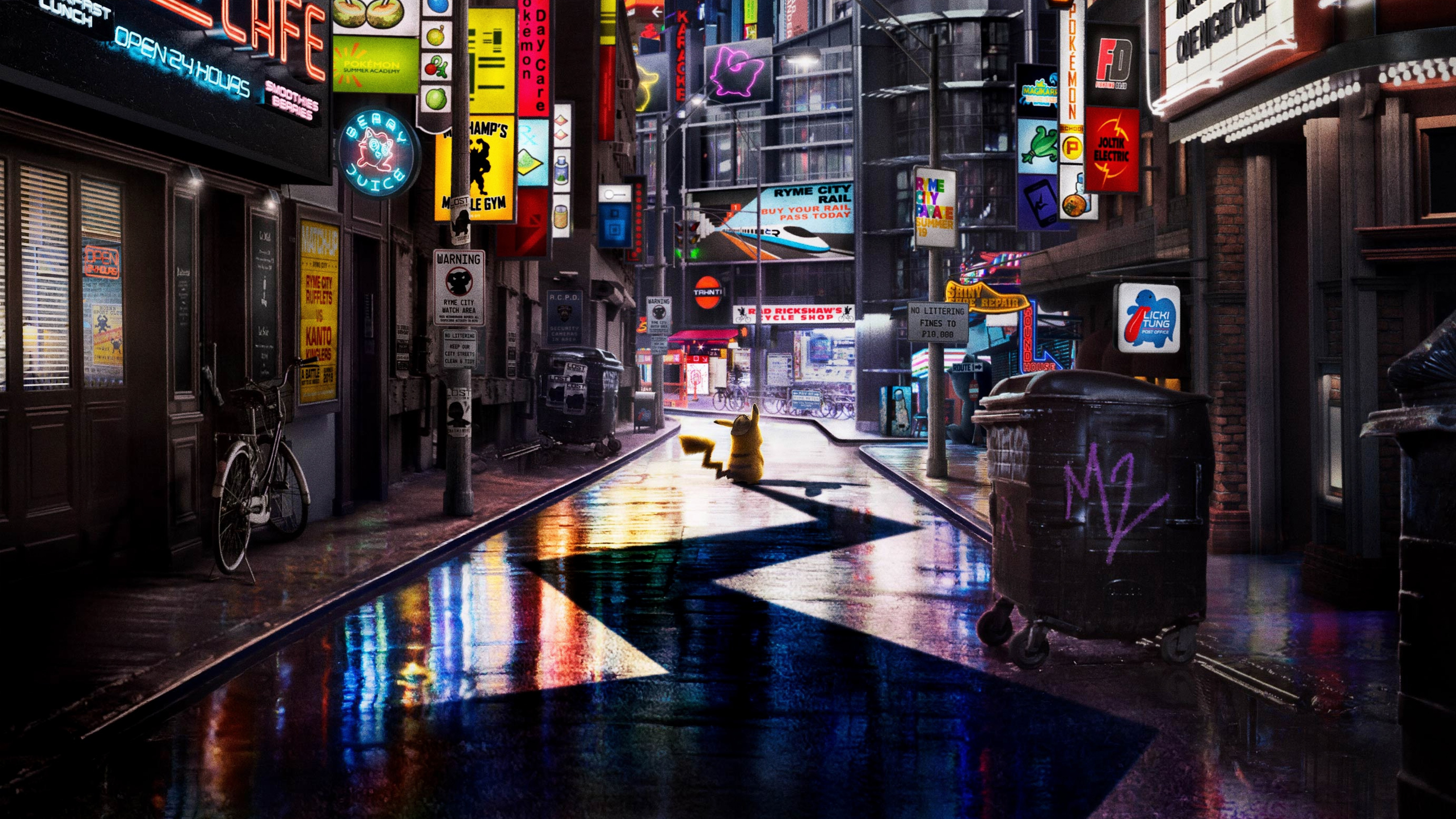 detective pikachu movie, pokemon detective pikachu, 2019 movies, movies, hd, 4k, 5k, 8k, HD Wallpaper