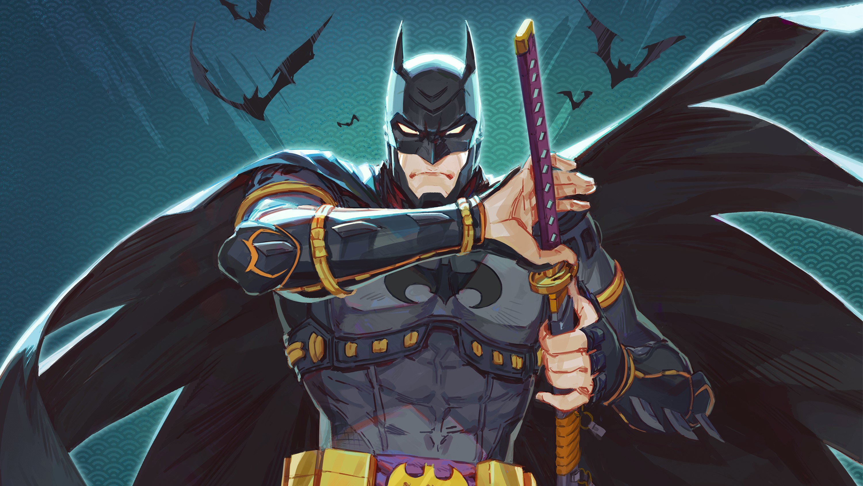 batman, hd, superheroes, artwork, digital art, HD Wallpaper