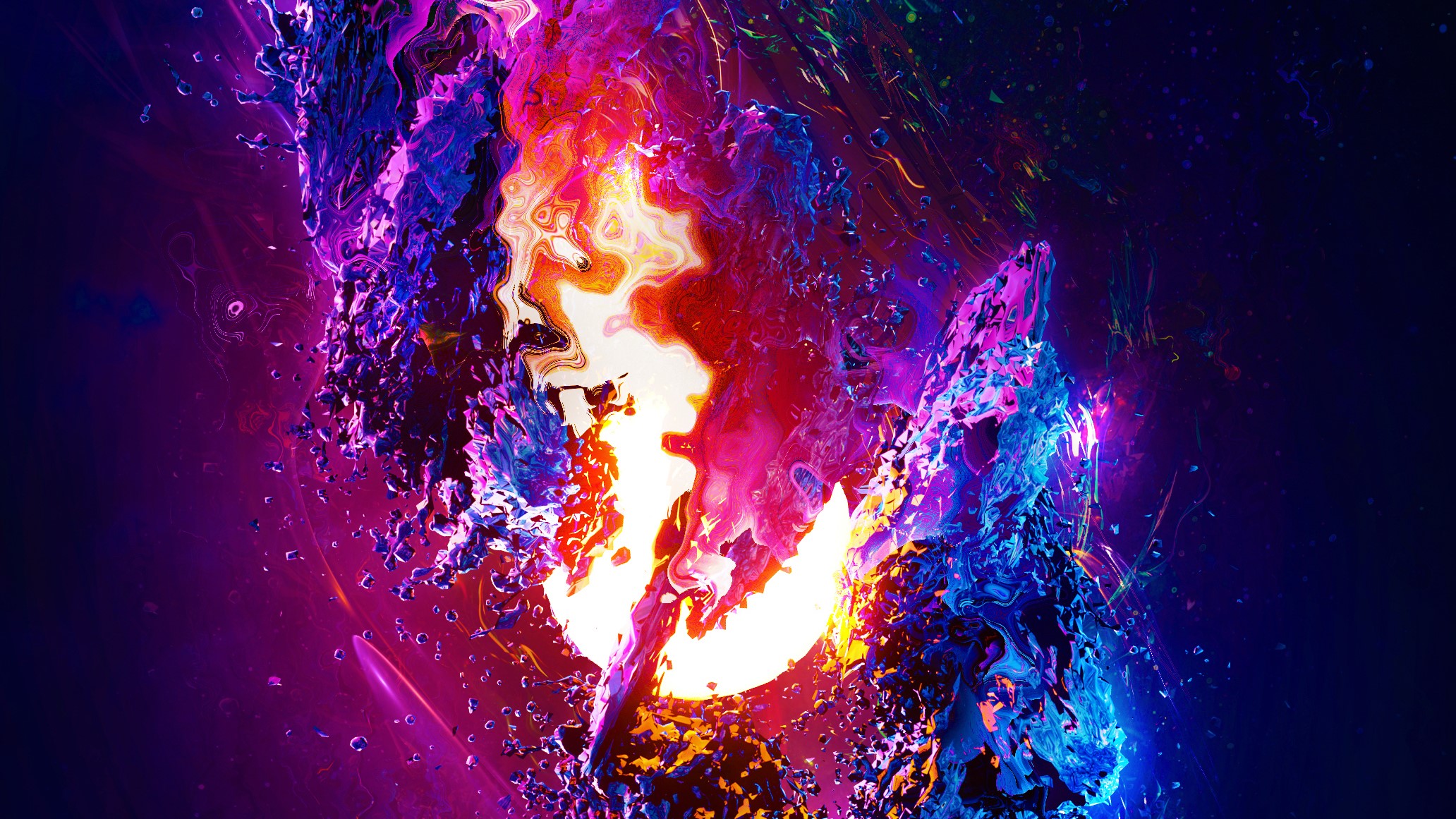 abstract, digital art, artist, artwork, hd, behance, HD Wallpaper