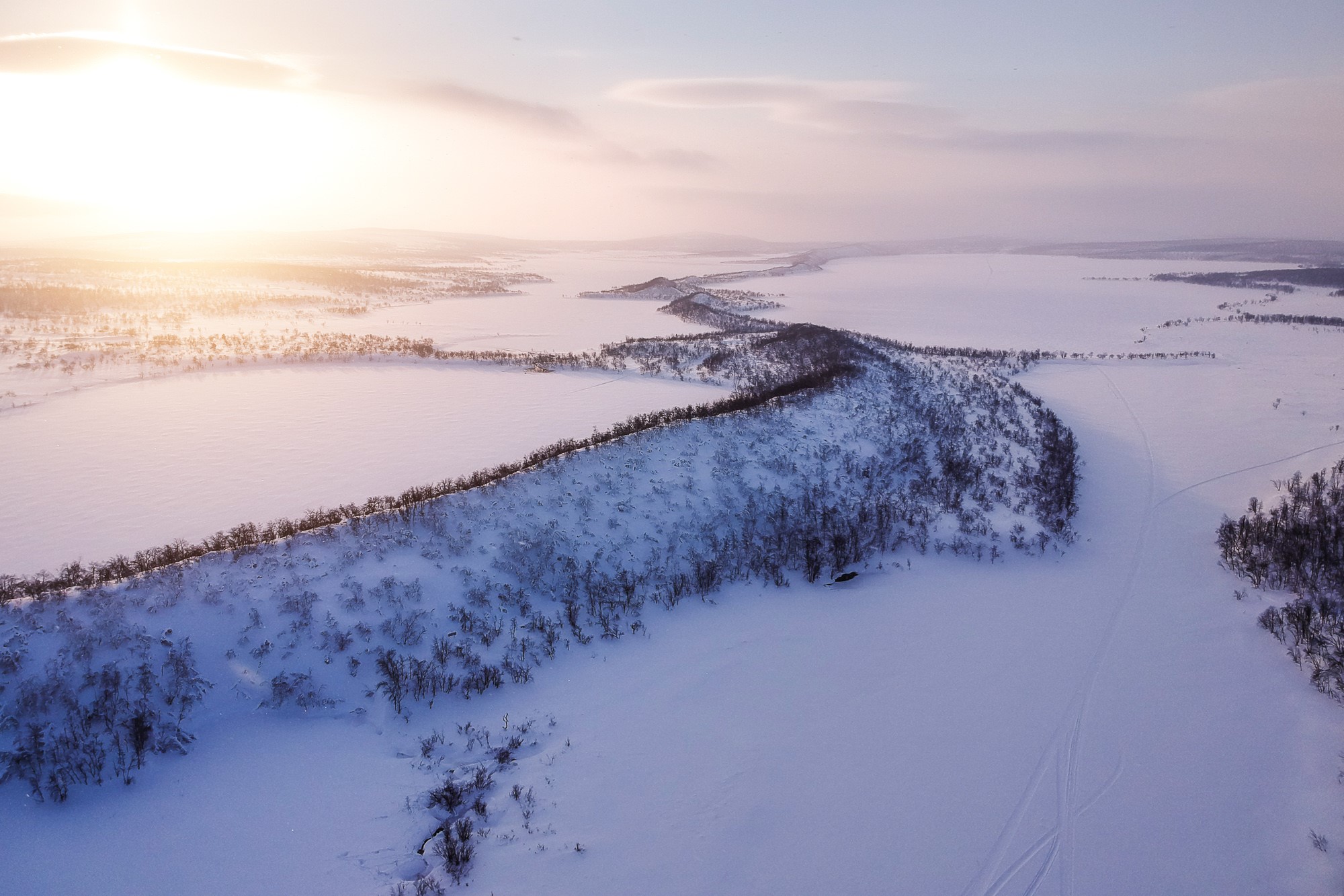 winter, snow, landscape, nature, hd, behance, HD Wallpaper