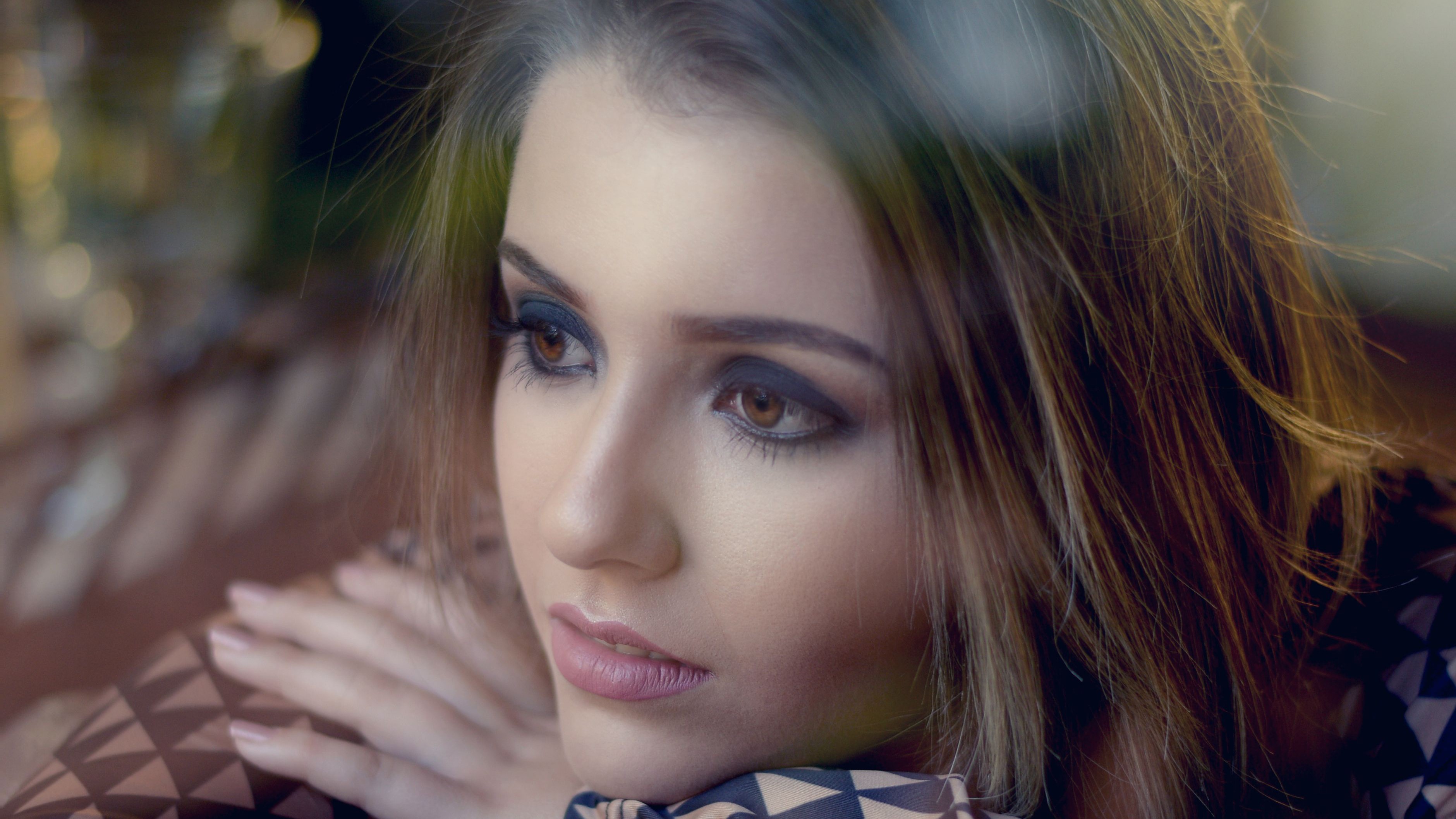 girls, model, portrait, hd, 4k, HD Wallpaper