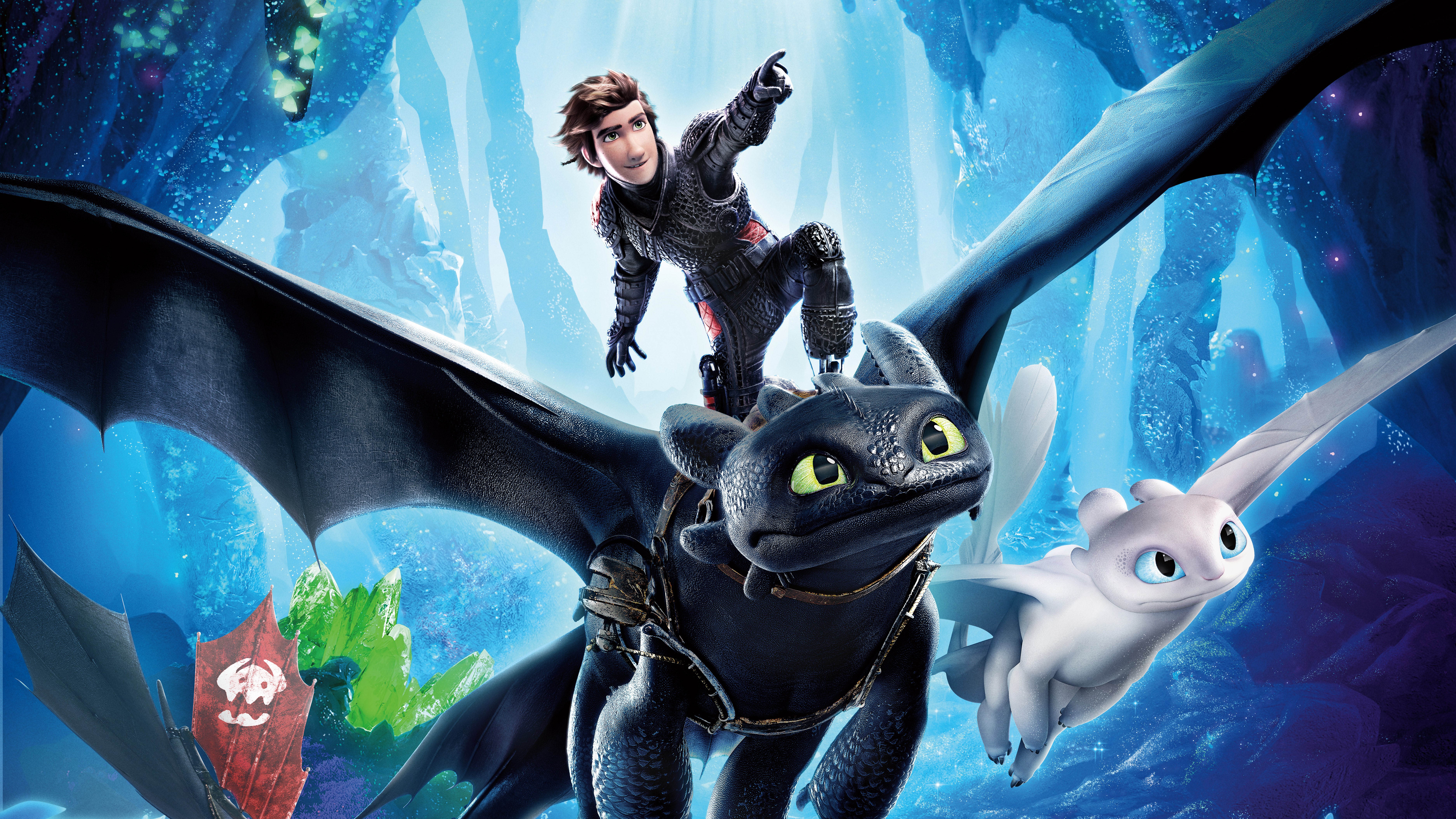 how to train your dragon the hidden world, how to train your dragon 3, how to train your dragon, movies, 2019 movies, animated movies, hd, 4k, 5k, artwork, night fury, HD Wallpaper