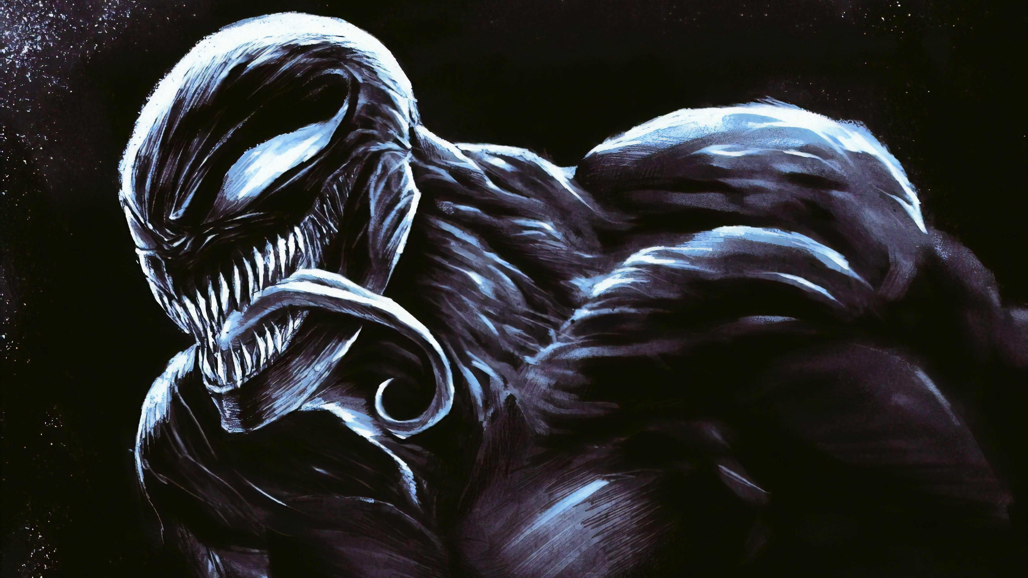 venom, hd, 4k, artwork, digital art, superheroes, supervillain, HD Wallpaper
