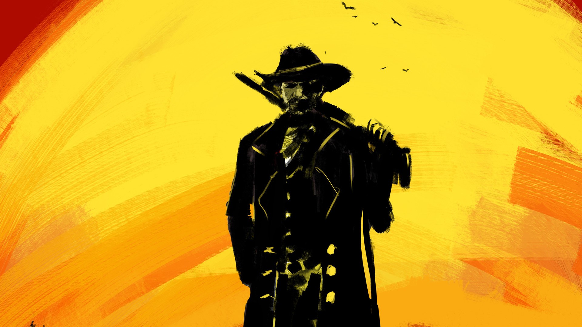 red dead redemption 2, games, artwork, hd, artstation, HD Wallpaper