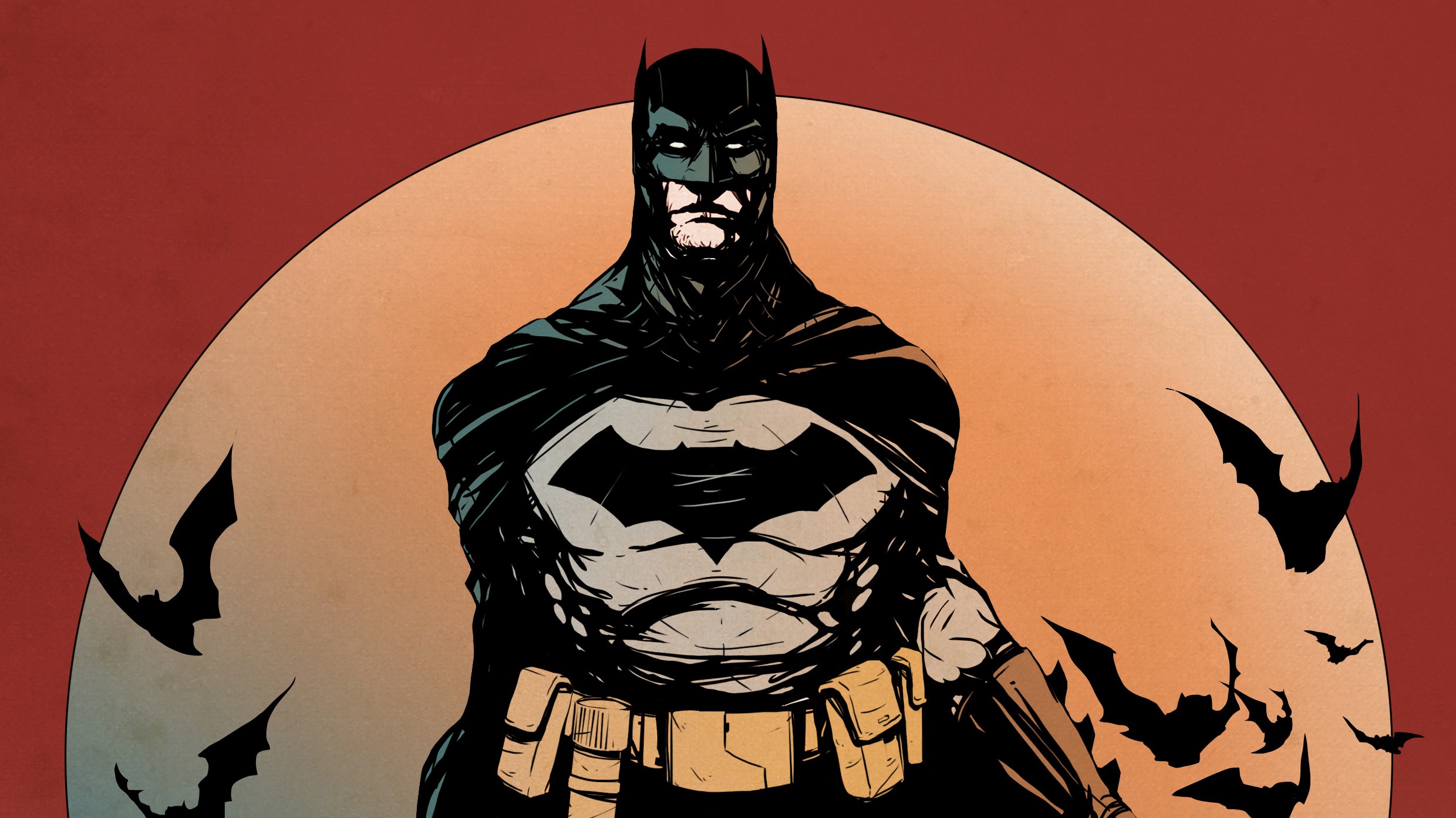 batman, hd, artwork, superheroes, digital art, behance, HD Wallpaper