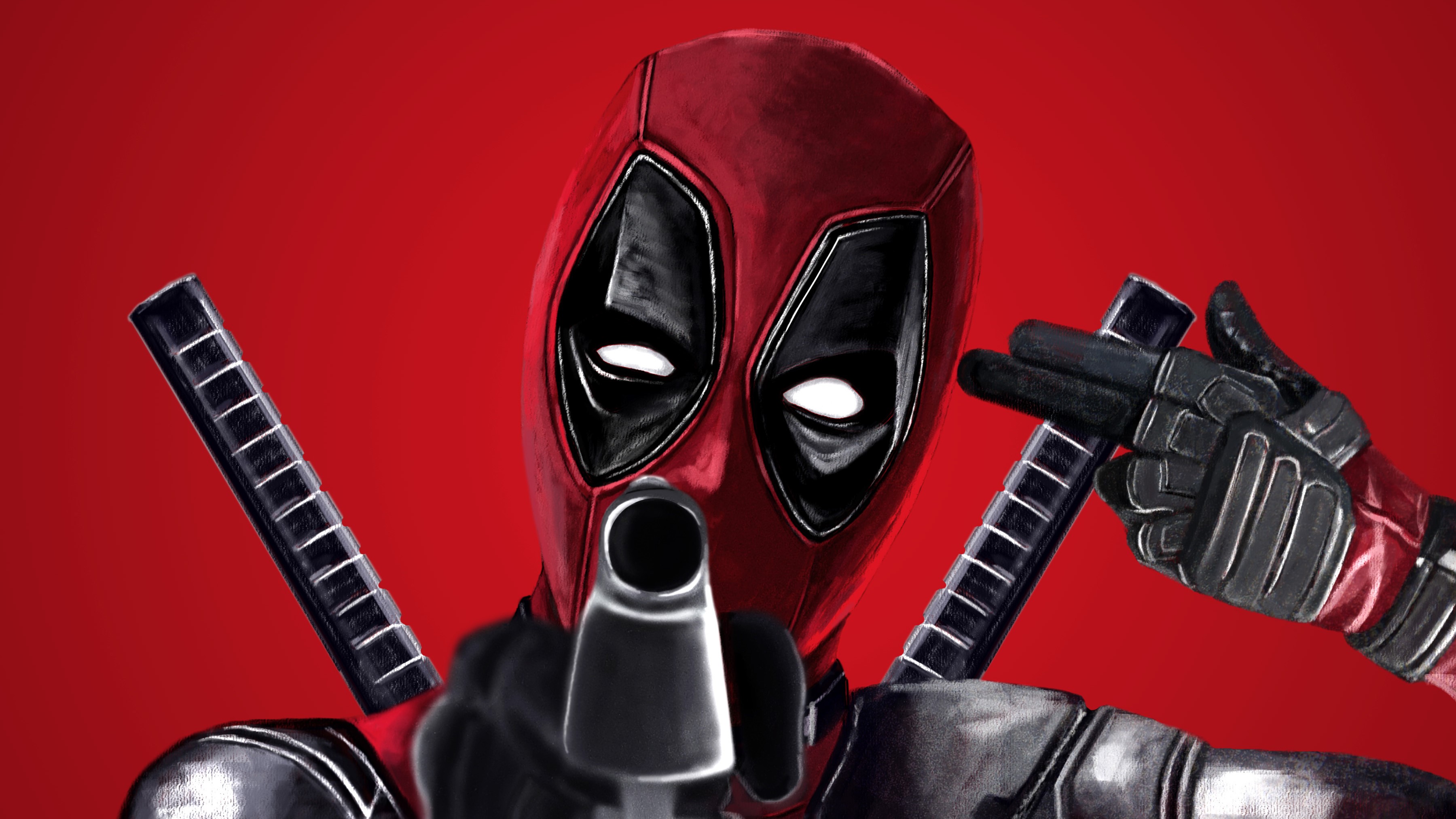 deadpool, hd, 4k, artwork, artist, digital art, behance, HD Wallpaper