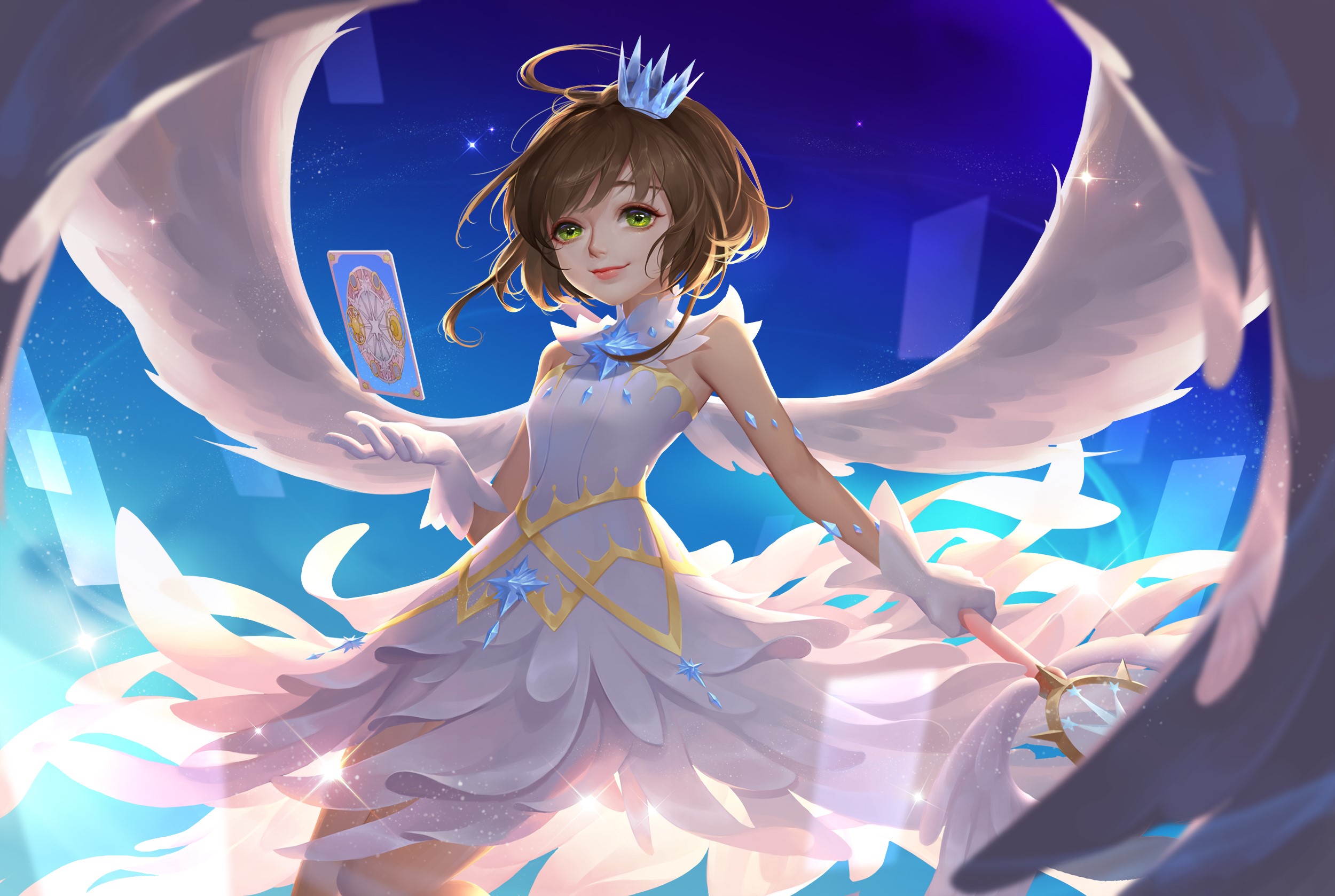 cardcaptor sakura, anime girl, anime, artist, artwork, digital art, hd, HD Wallpaper