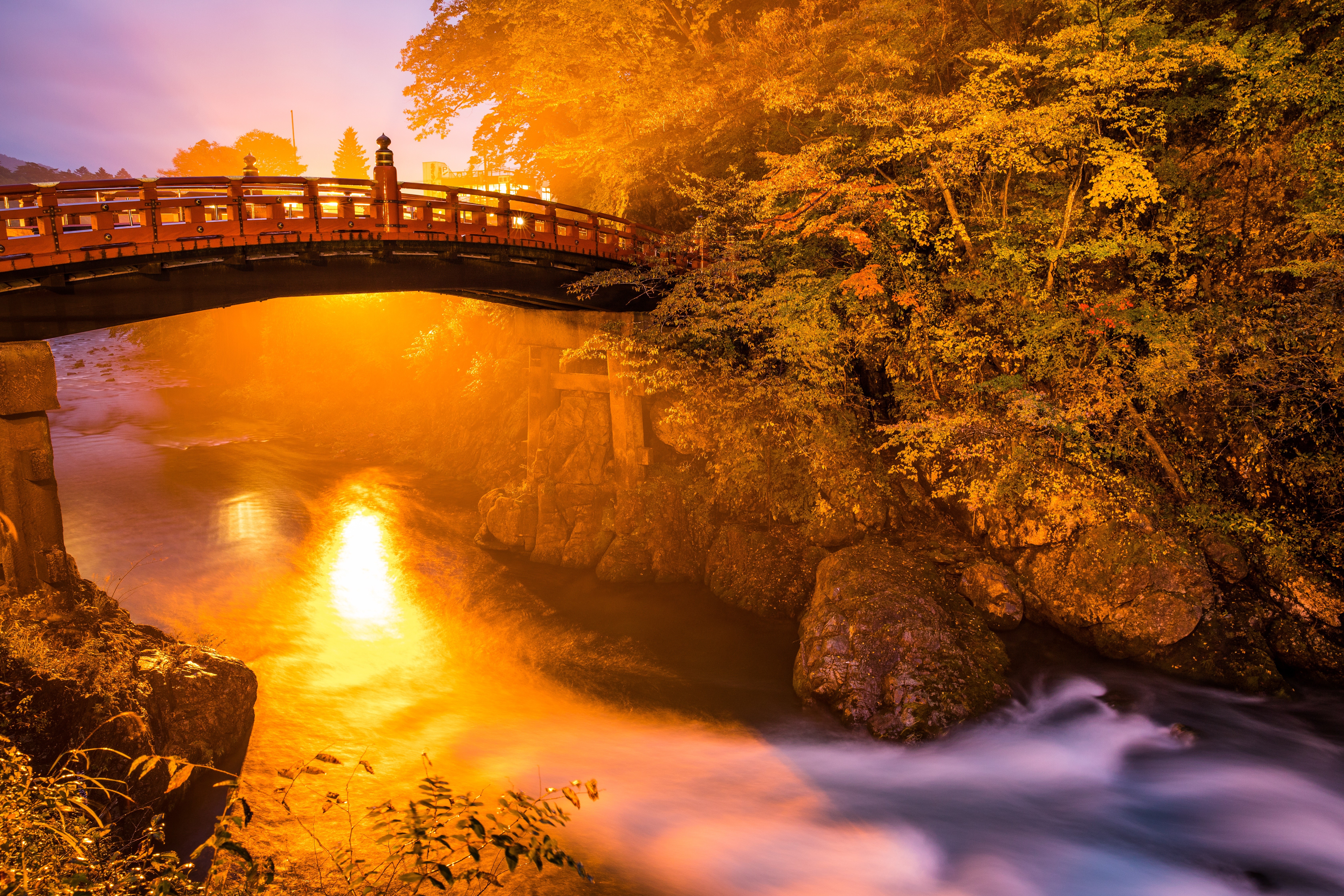 bridge, river, nature, hd, 4k, 5k, photography, HD Wallpaper