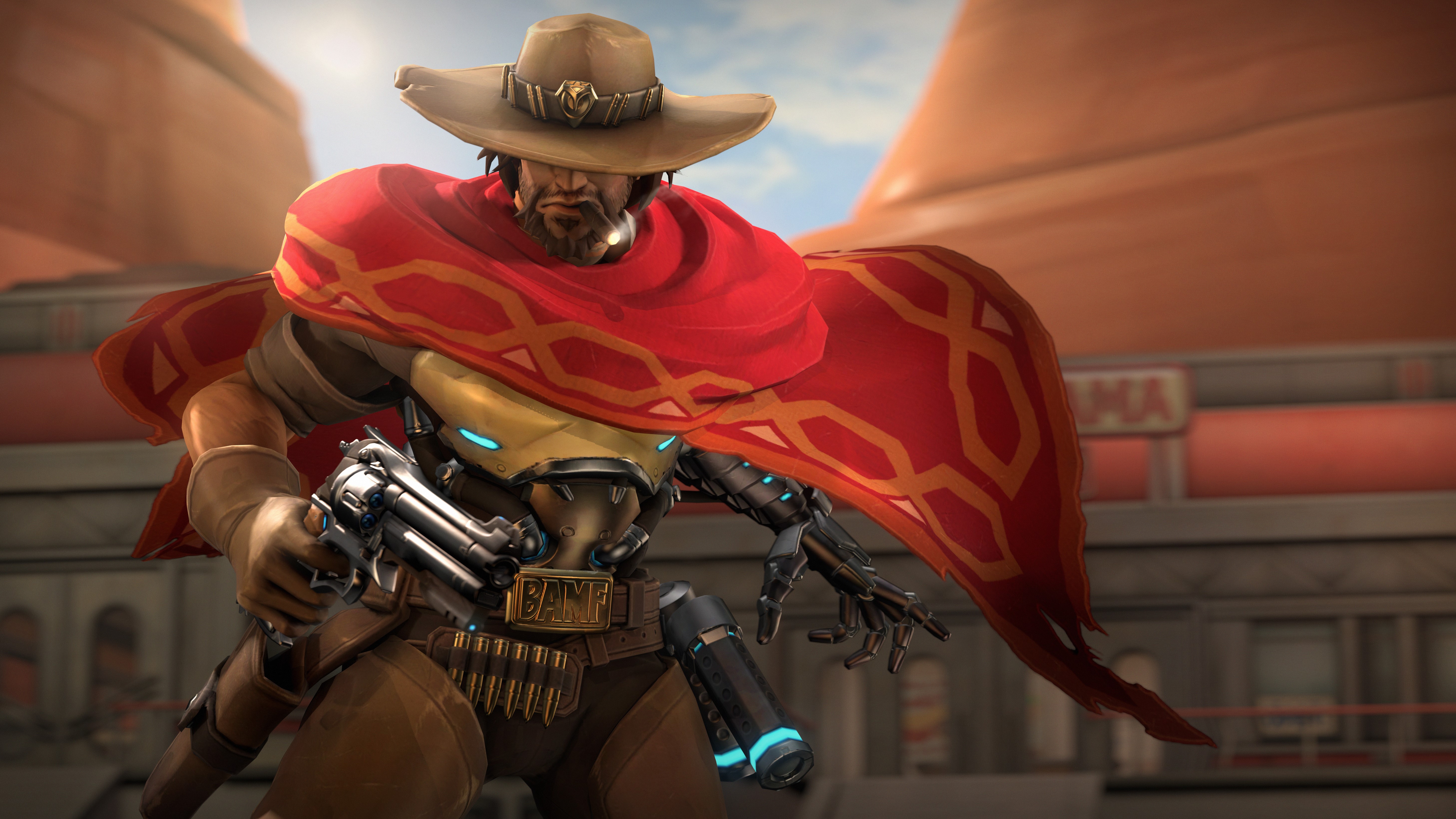 mccree overwatch, overwatch, games, xbox games, ps games, pc games, 2018 games, hd, 4k, 5k, deviantart, HD Wallpaper