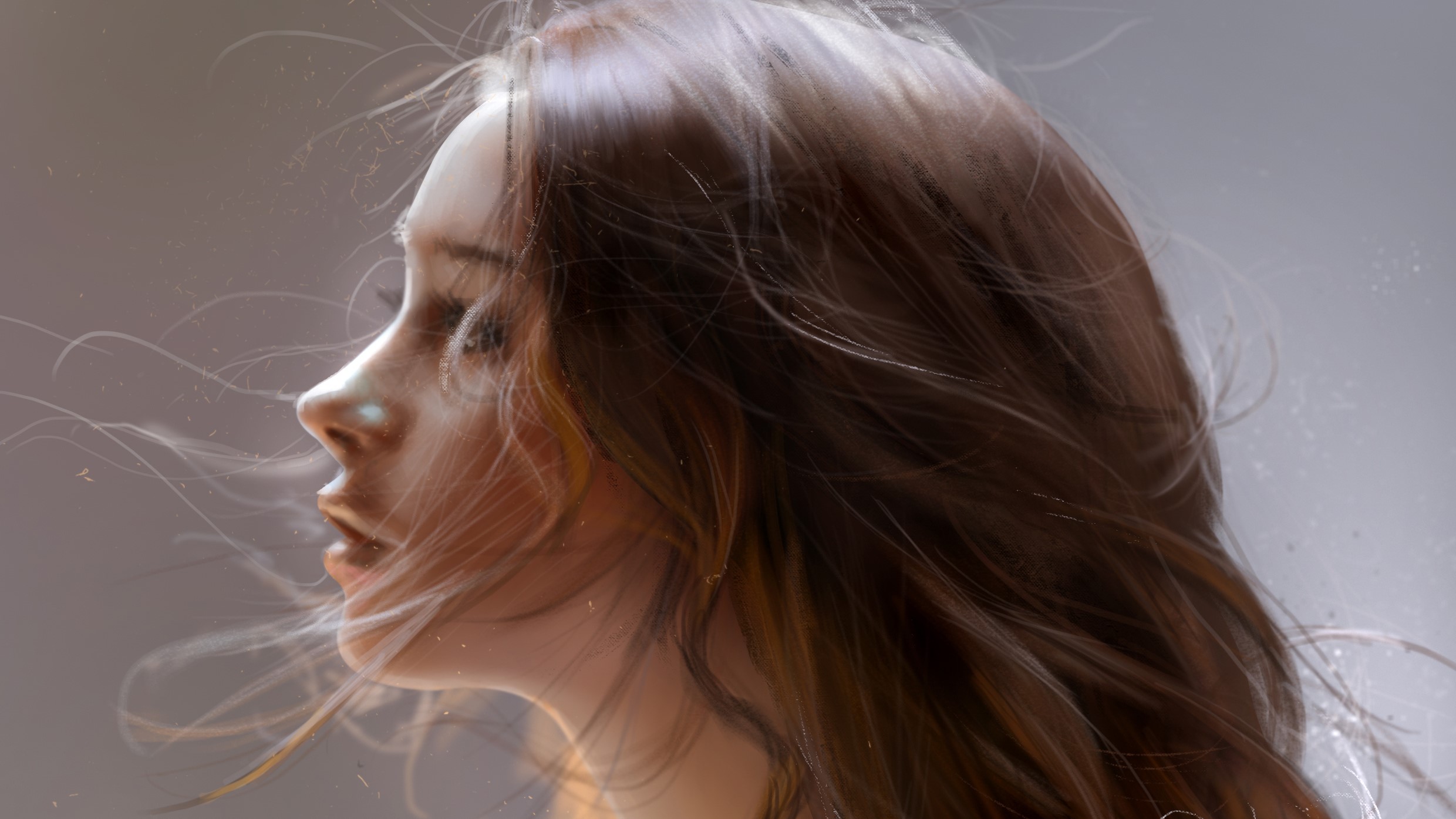 fantasy girls, girls, artist, artwork, digital art, hd, deviantart, HD Wallpaper