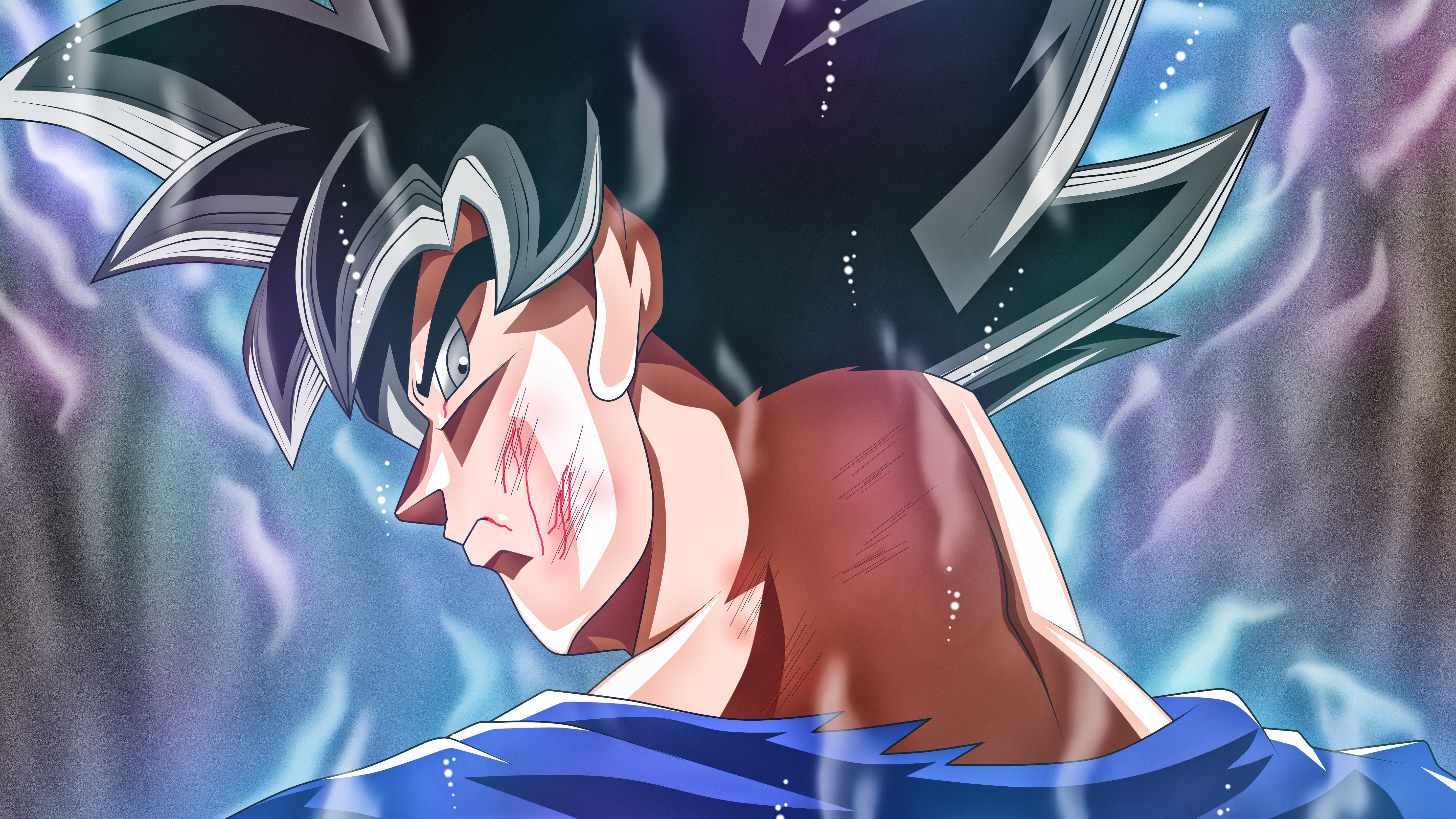 goku, anime, artist, artwork, digital art, hd, 4k, 5k, deviantart, HD Wallpaper