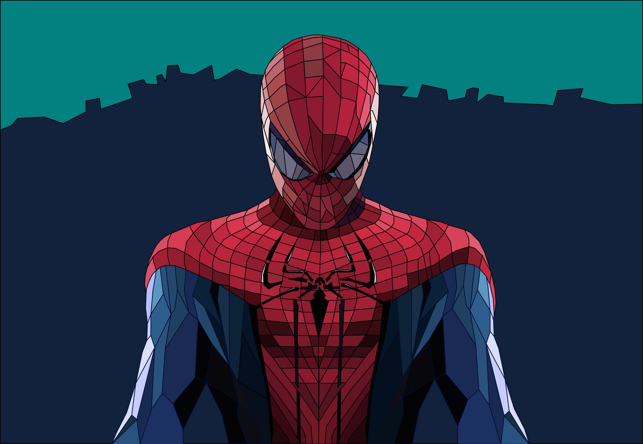 spiderman, hd, superheroes, digital art, behance, artwork, HD Wallpaper
