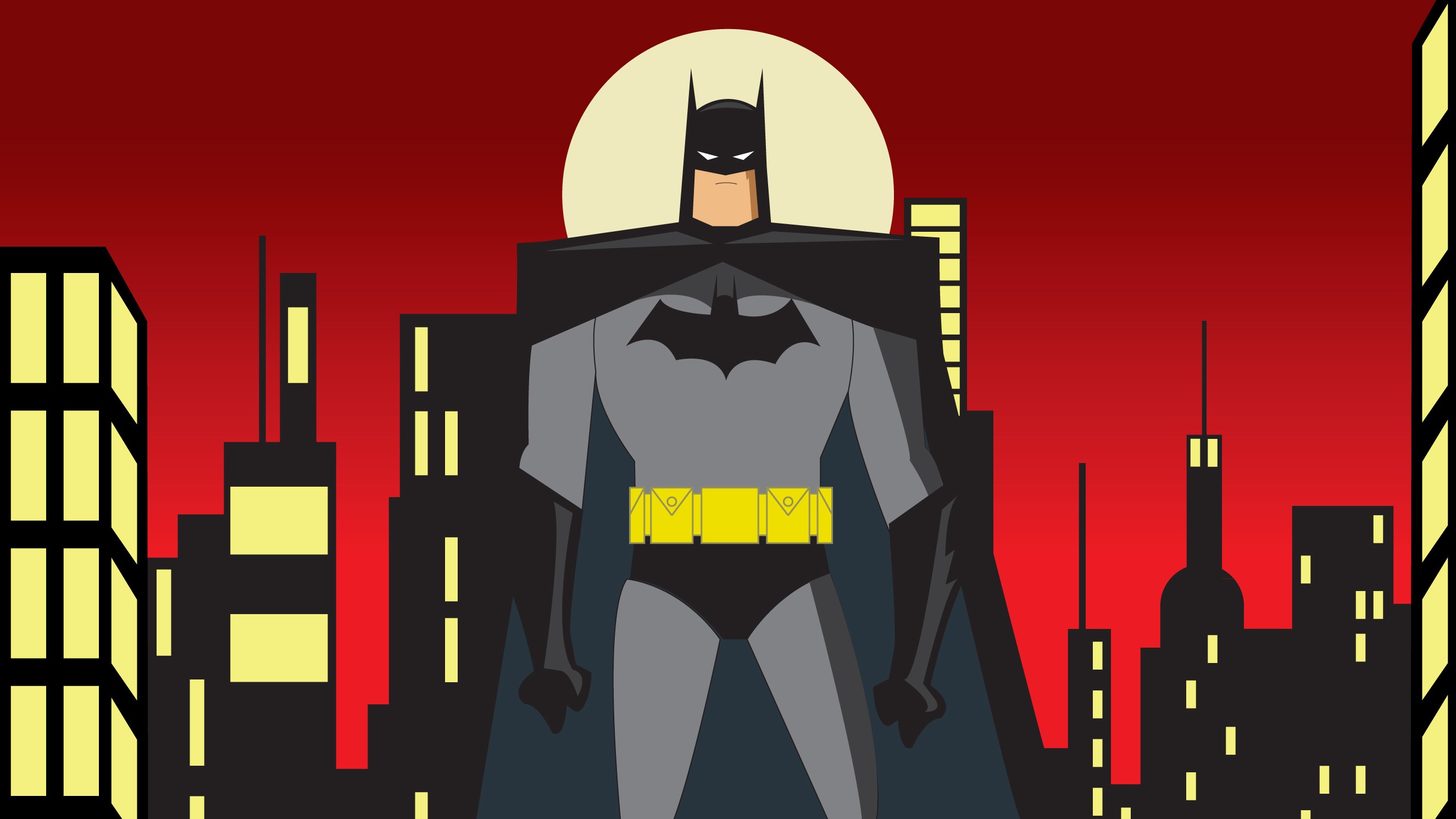 batman, superheroes, digital art, vector, hd, deviantart, HD Wallpaper