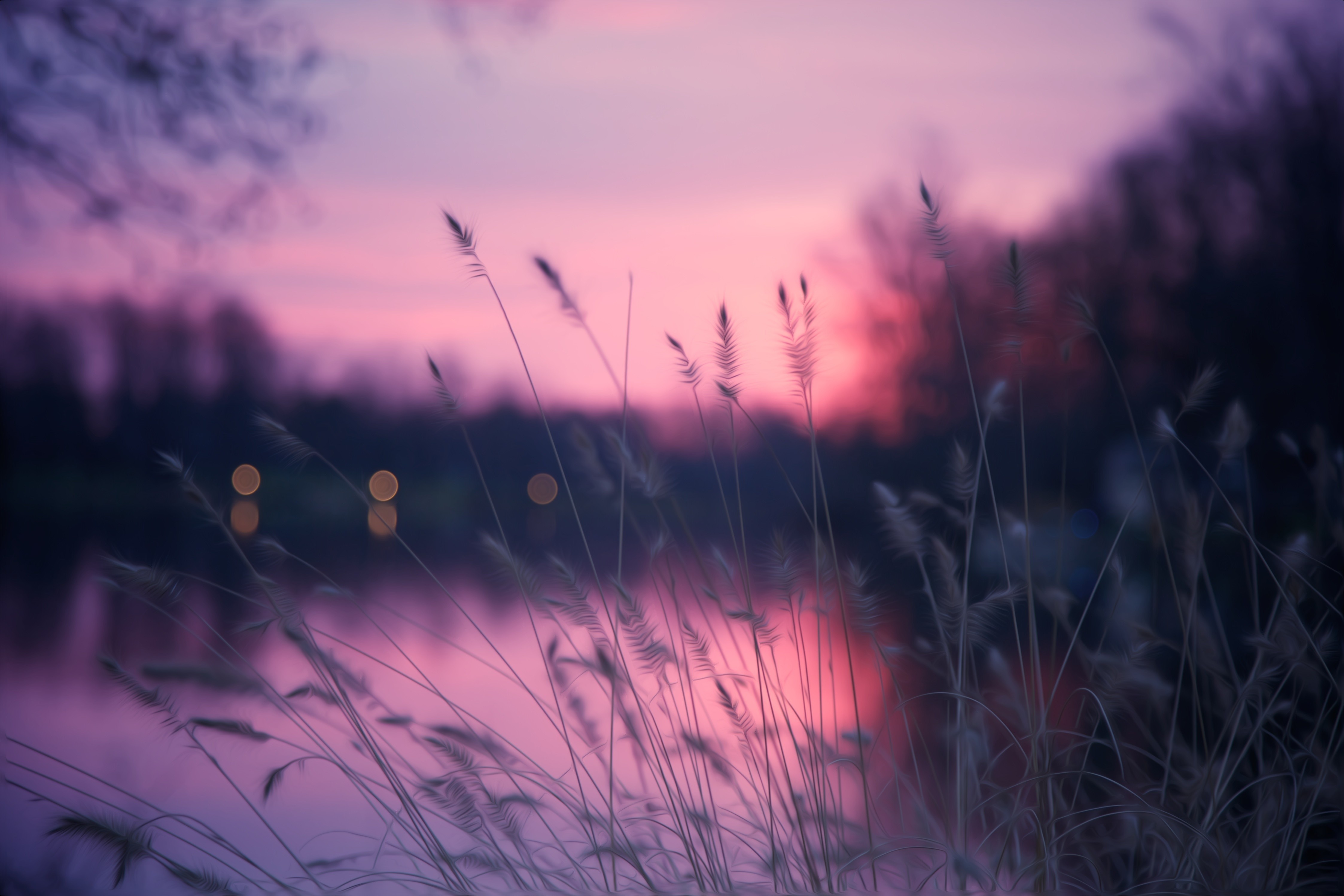 plants, nature, hd, 4k, lake, photography, HD Wallpaper