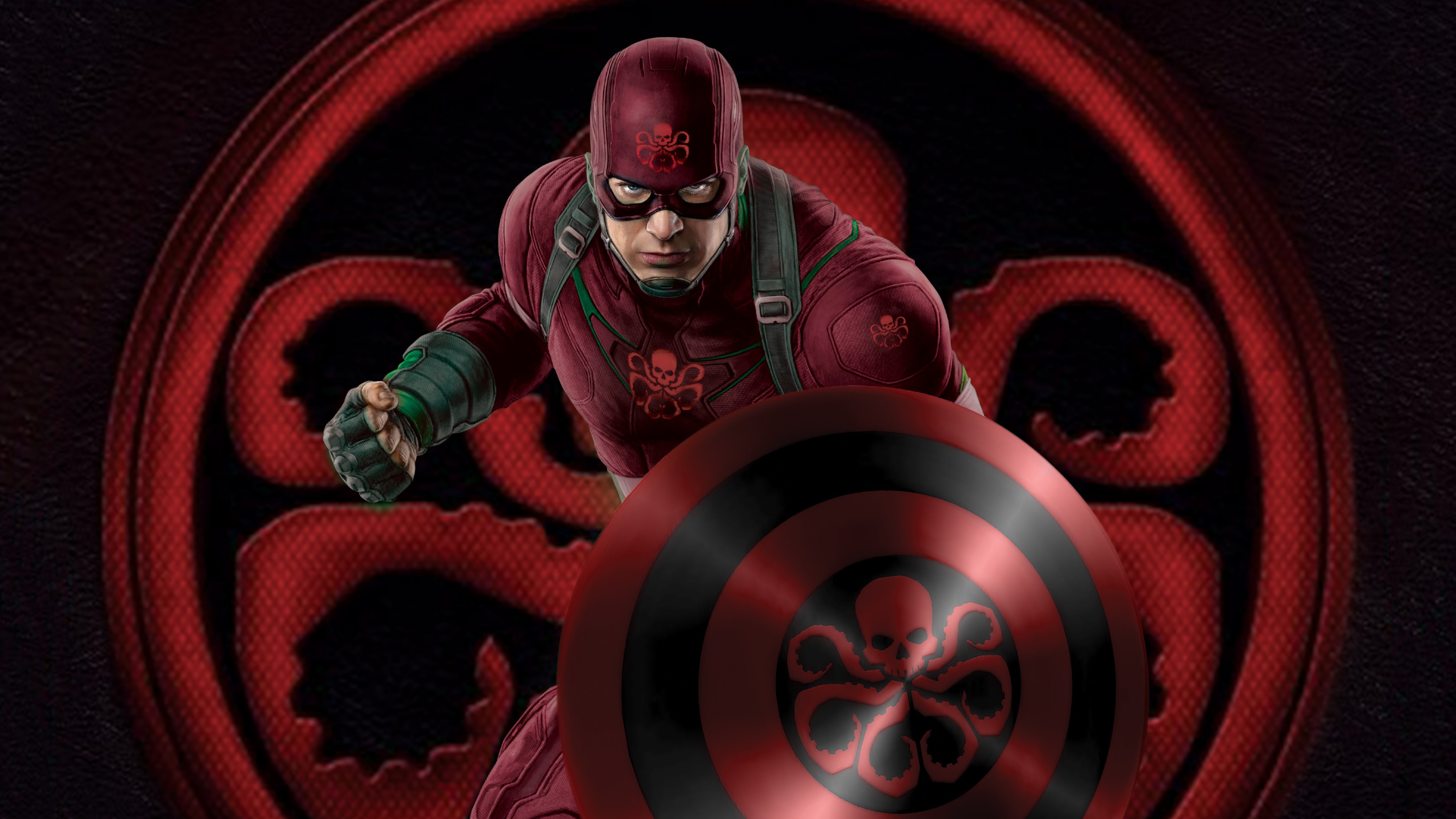 captain america, hd, artwork, superheroes, behance, digital art, HD Wallpaper