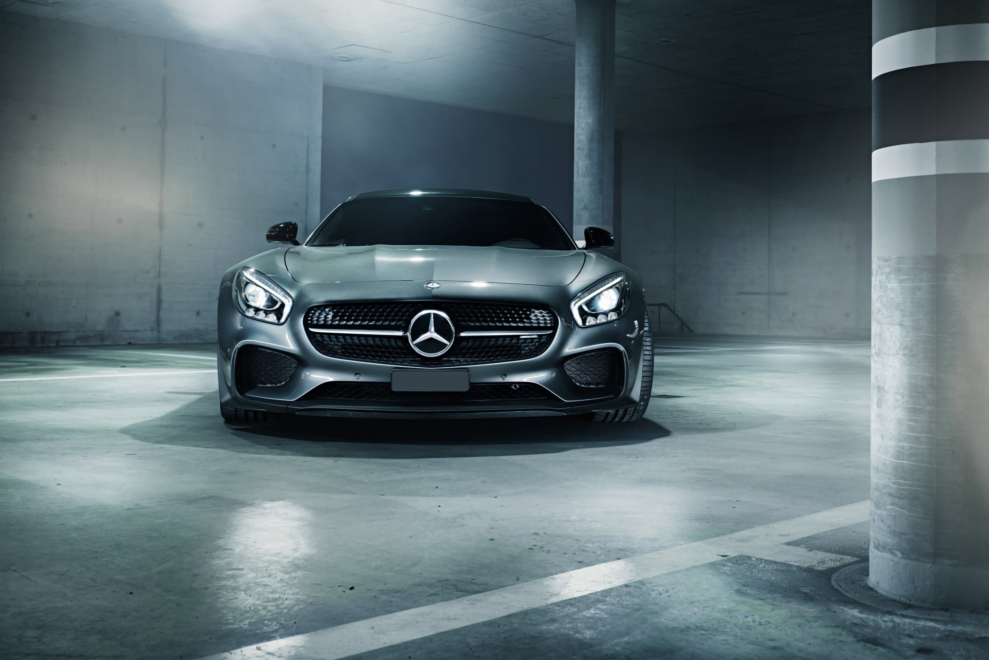mercedes amg gtr, mercedes, cars, 2018 cars, hd, behance, HD Wallpaper