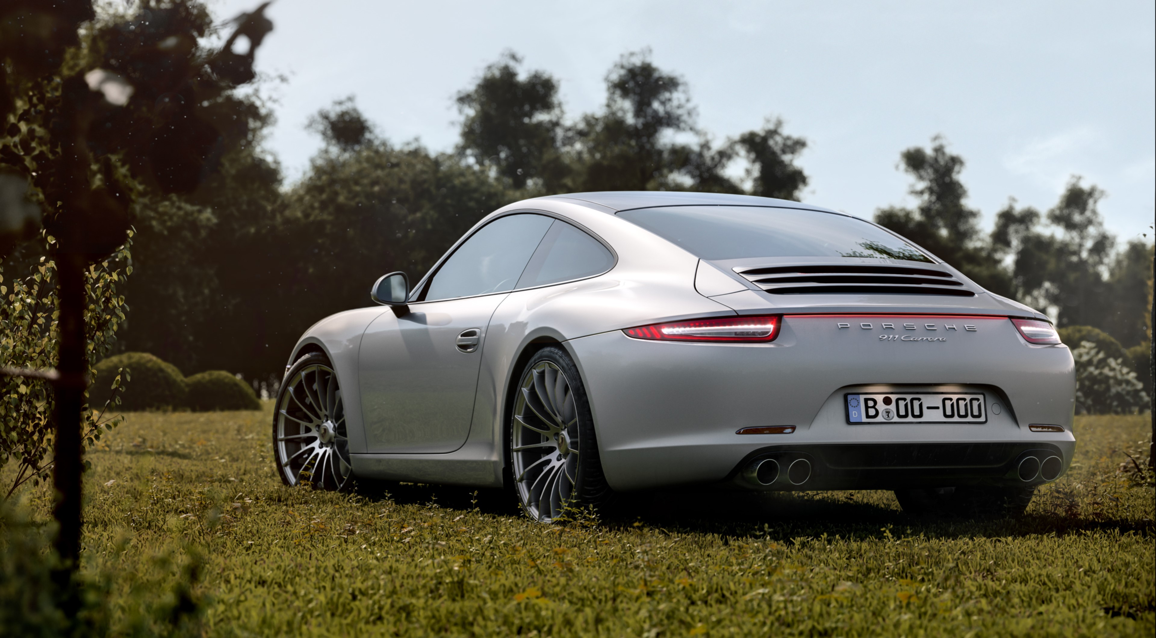 porsche carrera, cars, hd, artist, behance, 4k, HD Wallpaper