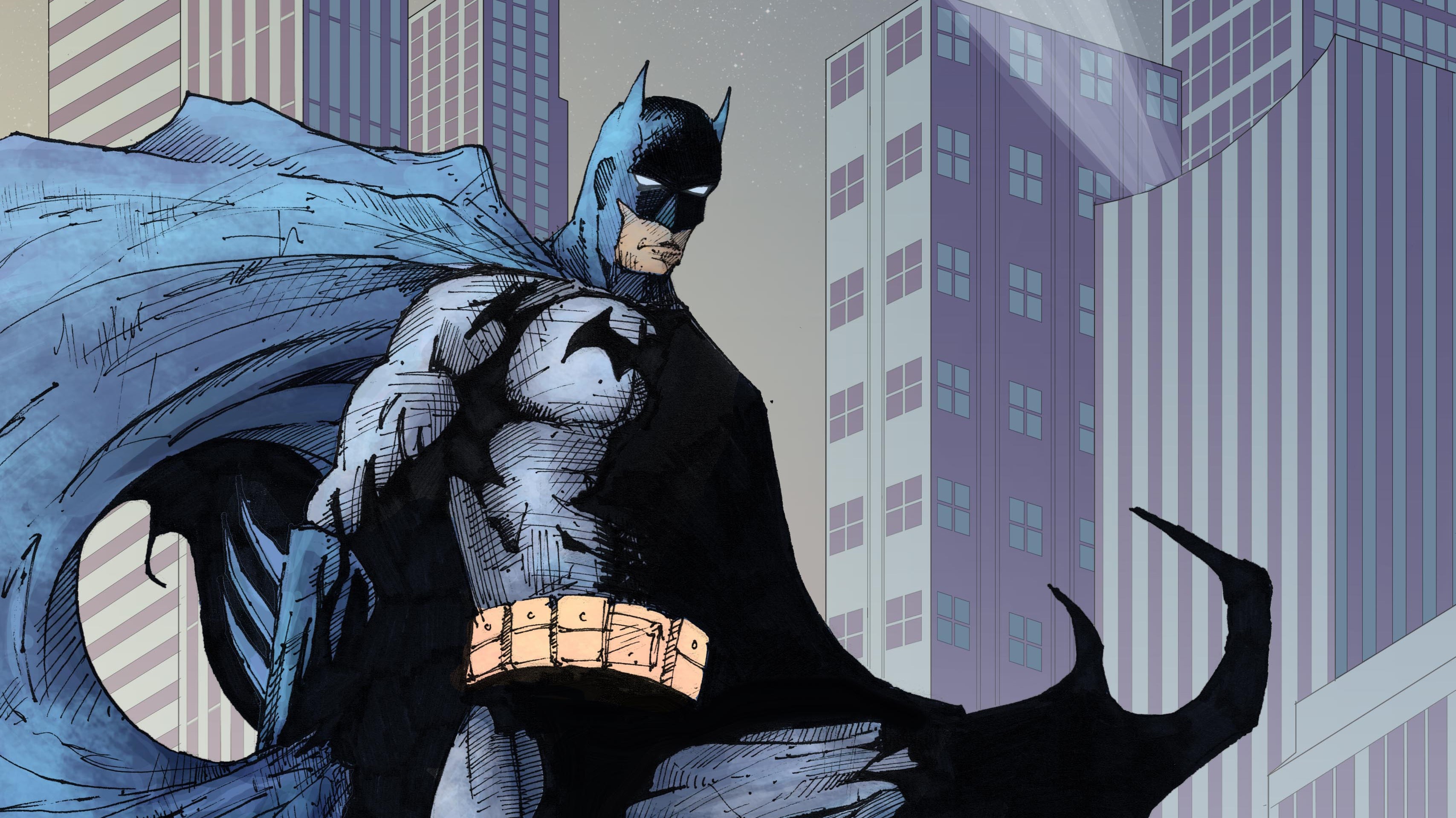 batman, 4k, artwork, artist, digital art, deviantart, superheroes, HD Wallpaper