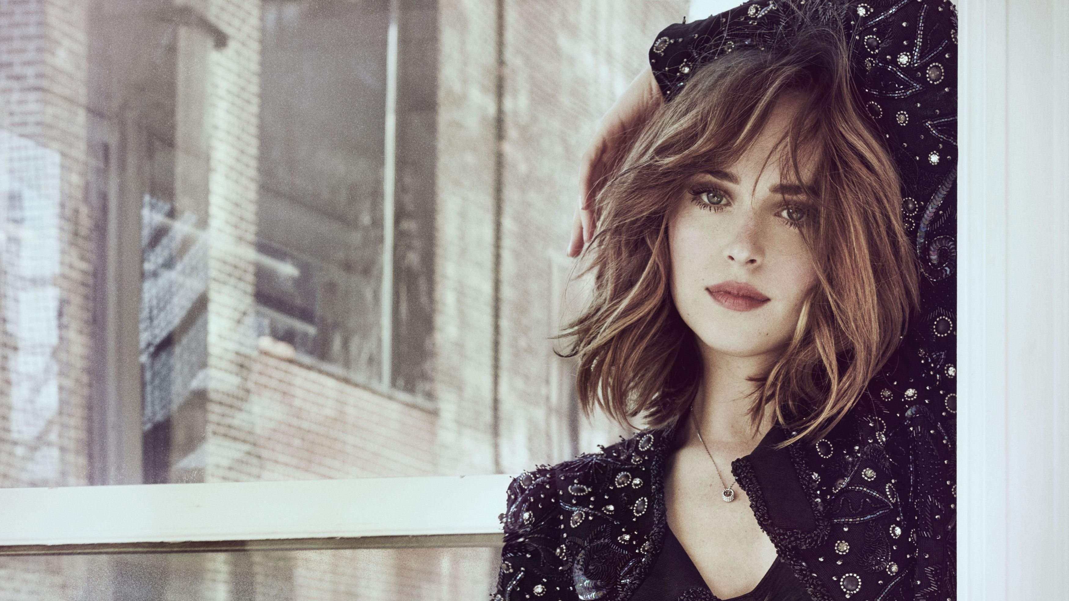 dakota johnson, celebrities, girls, hd, 4k, HD Wallpaper