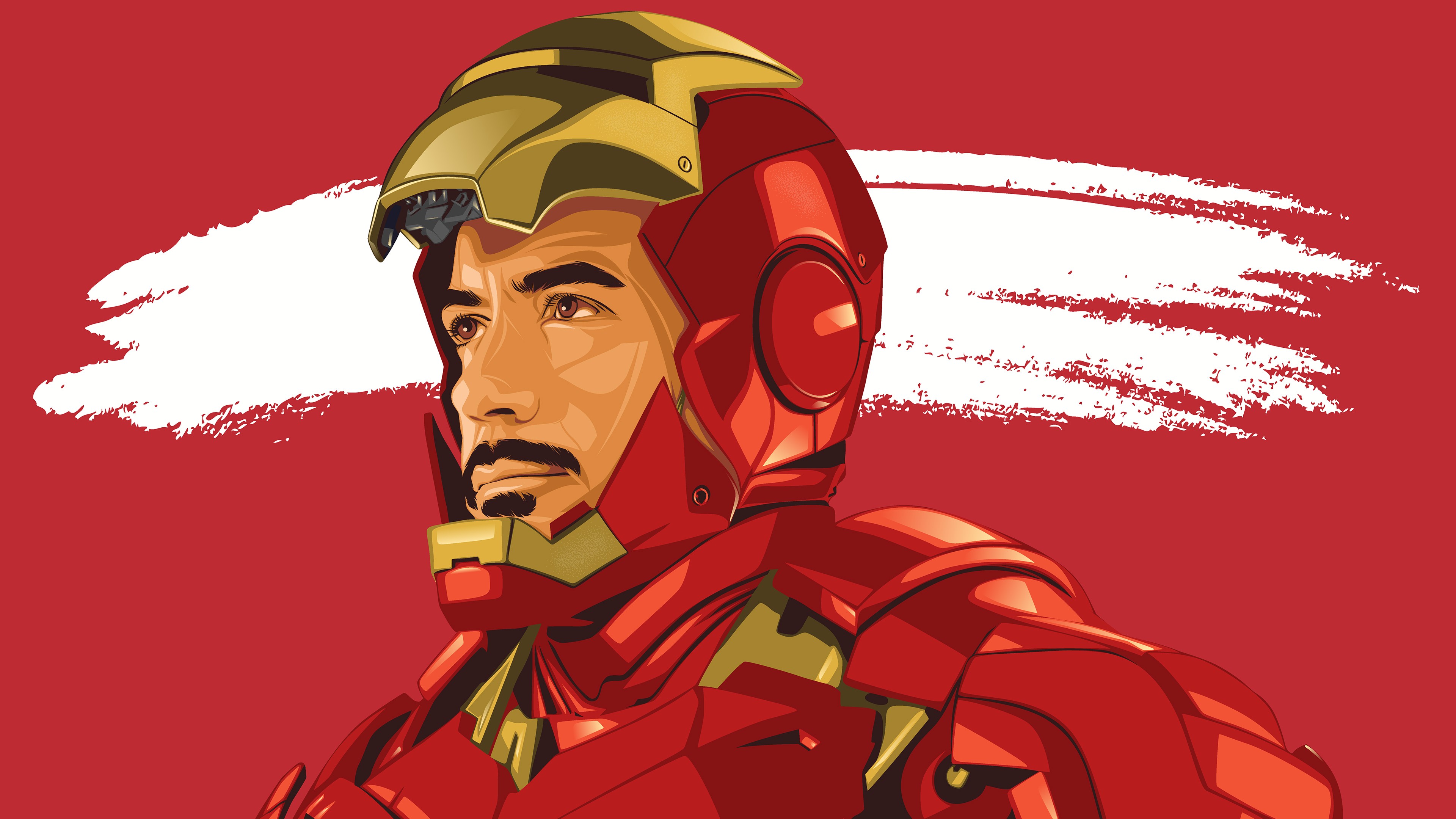 iron man, hd, 4k, artwork, artist, digital art, superheroes, behance, HD Wallpaper