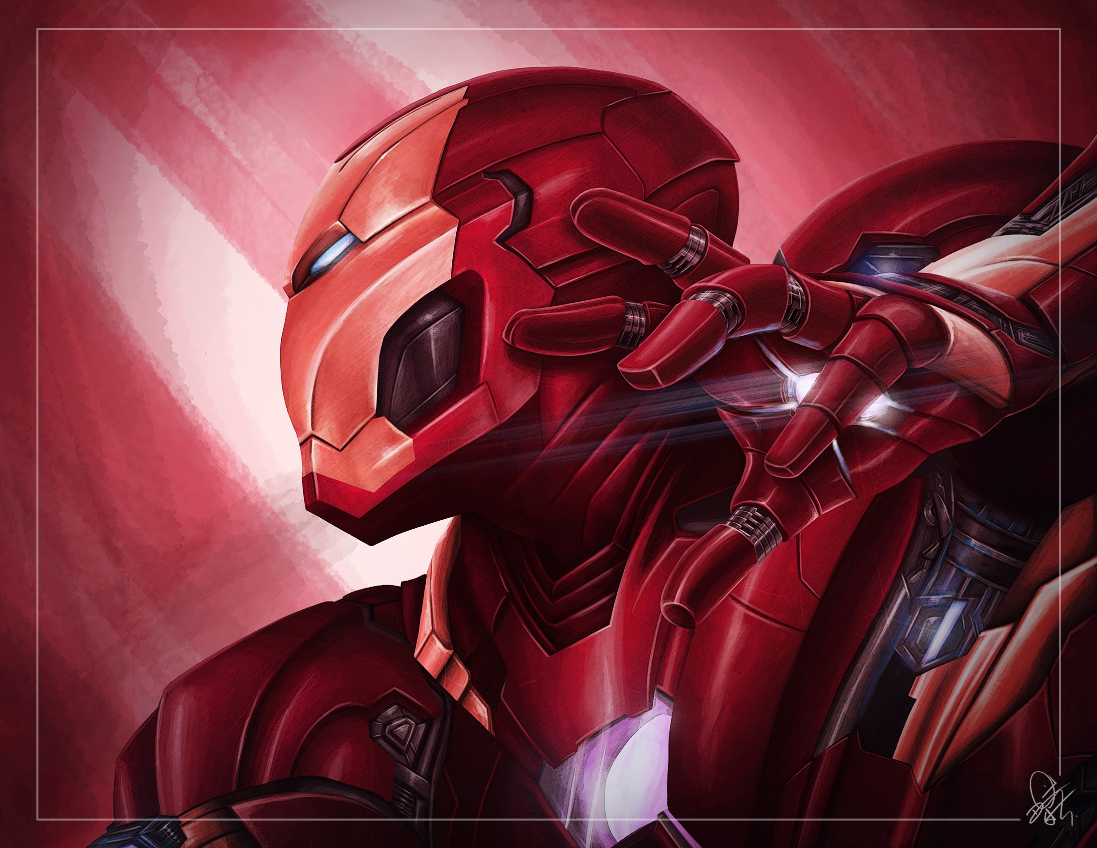 captain america civil war, hd, artwork, superheroes, deviantart, iron man, HD Wallpaper