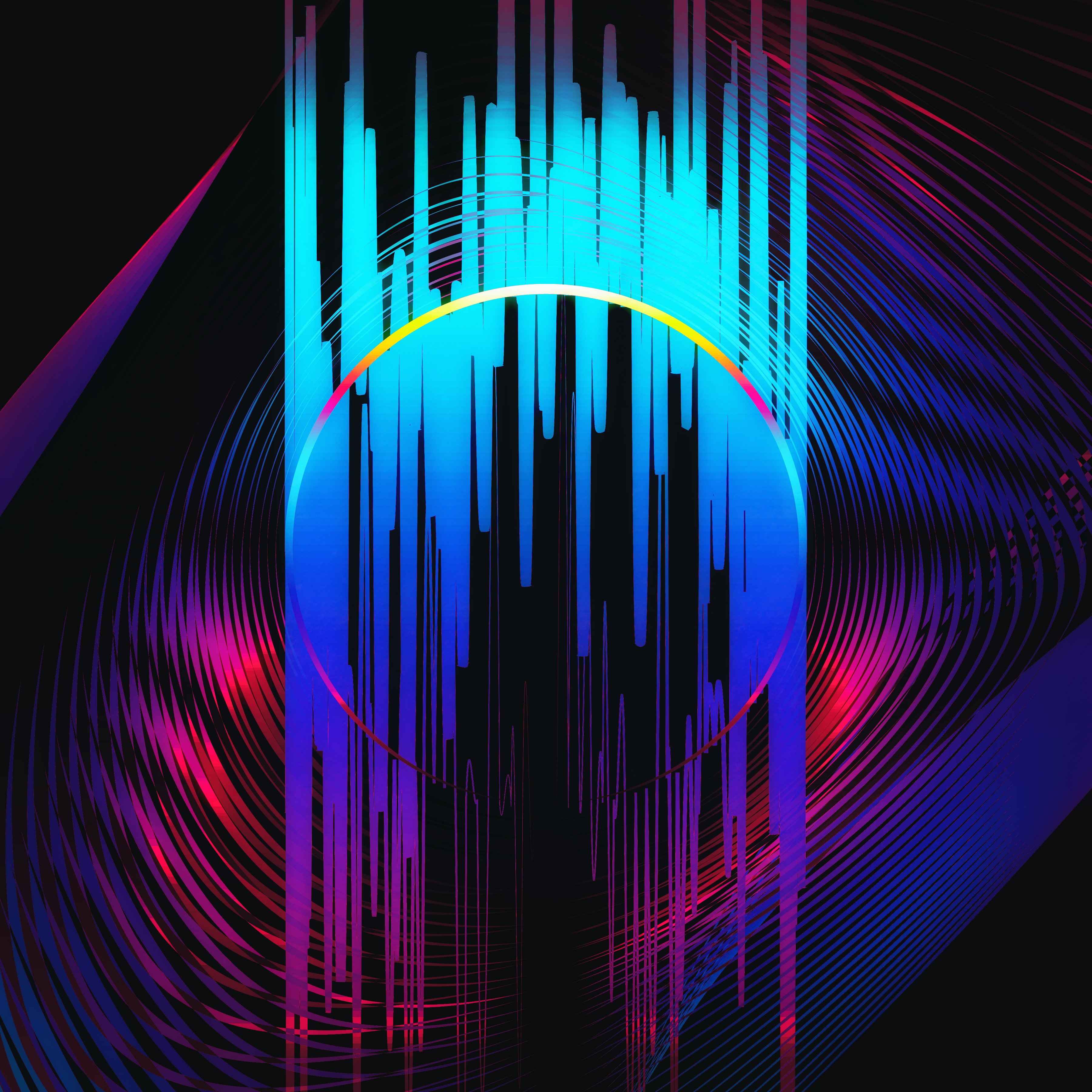 abstract, digital art, hd, 4k, behance, HD Wallpaper