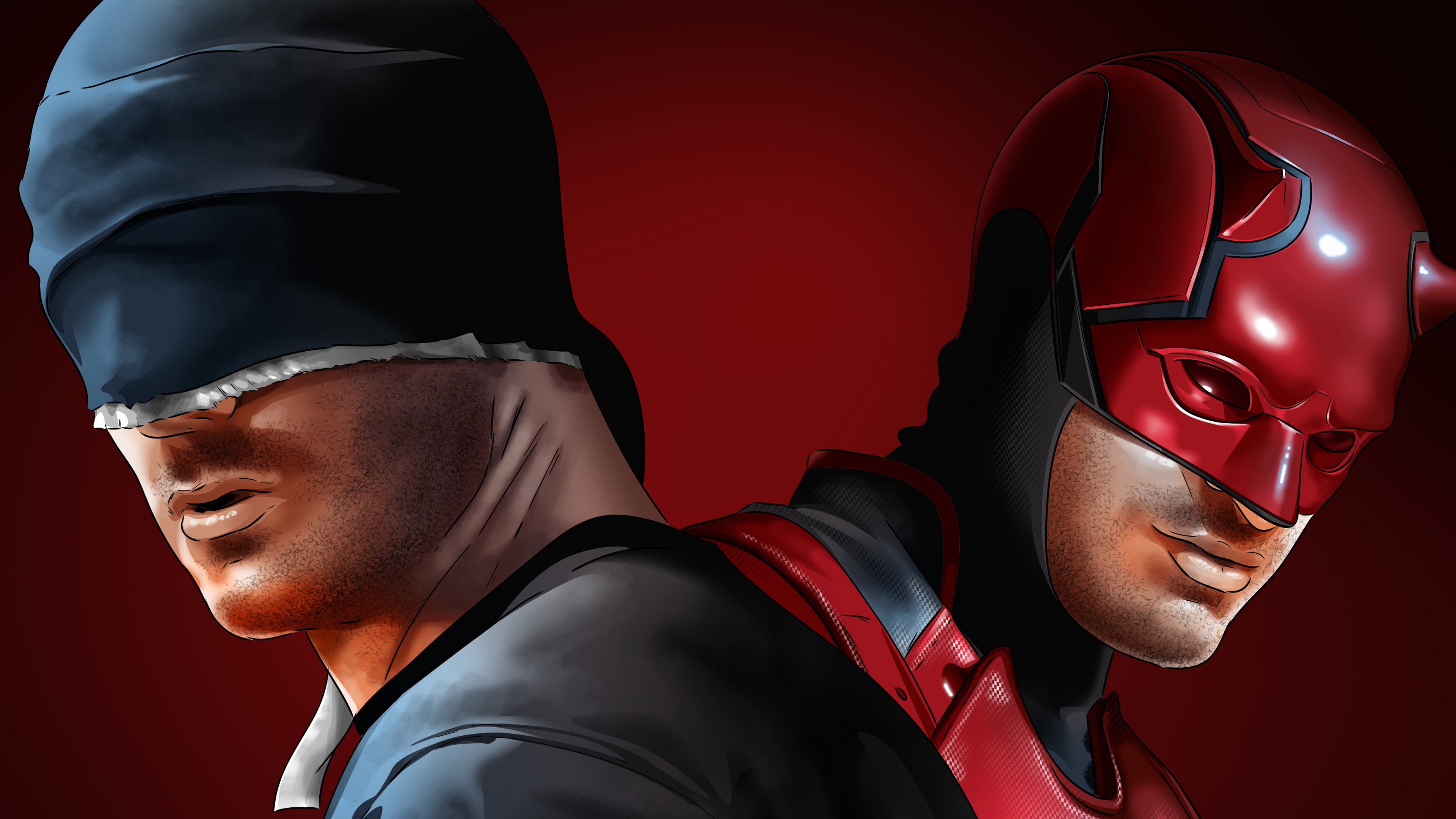 daredevil season 3, daredevil, tv shows, hd, poster, 4k, behance, HD Wallpaper